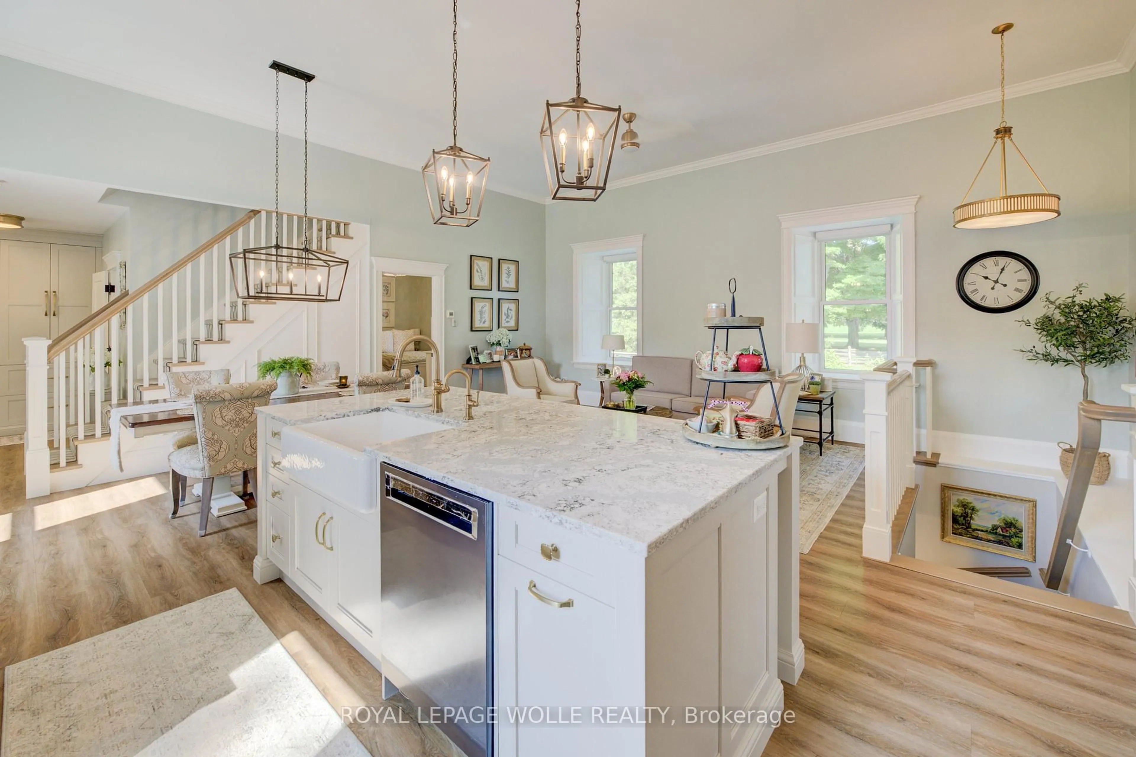 Open concept kitchen, unknown for 6265 Line 89, North Perth Ontario N0G 1Y0