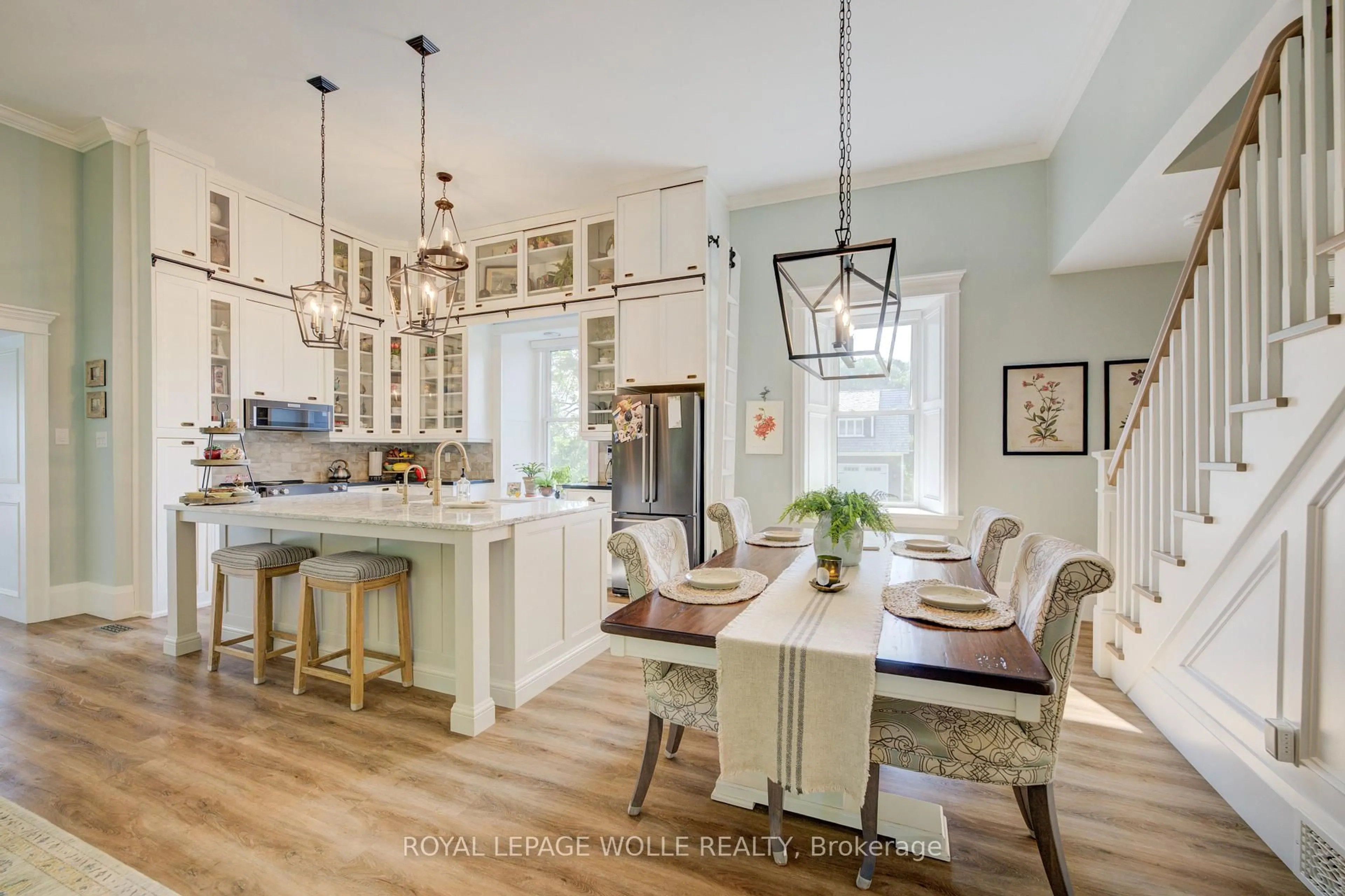 Open concept kitchen, unknown for 6265 Line 89, North Perth Ontario N0G 1Y0
