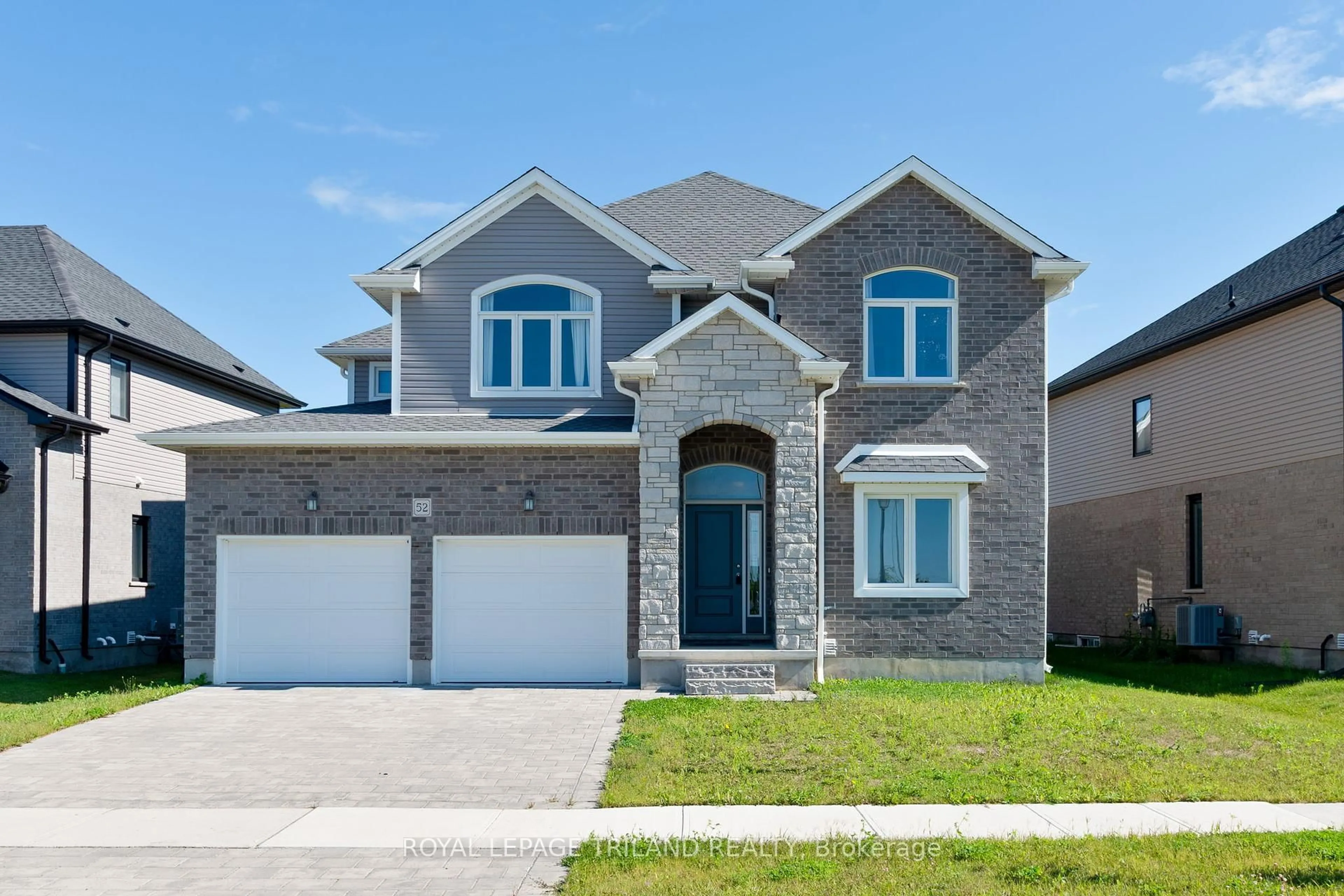 Home with brick exterior material, street for 52 OPTIMIST Dr, Southwold Ontario N5P 0G4