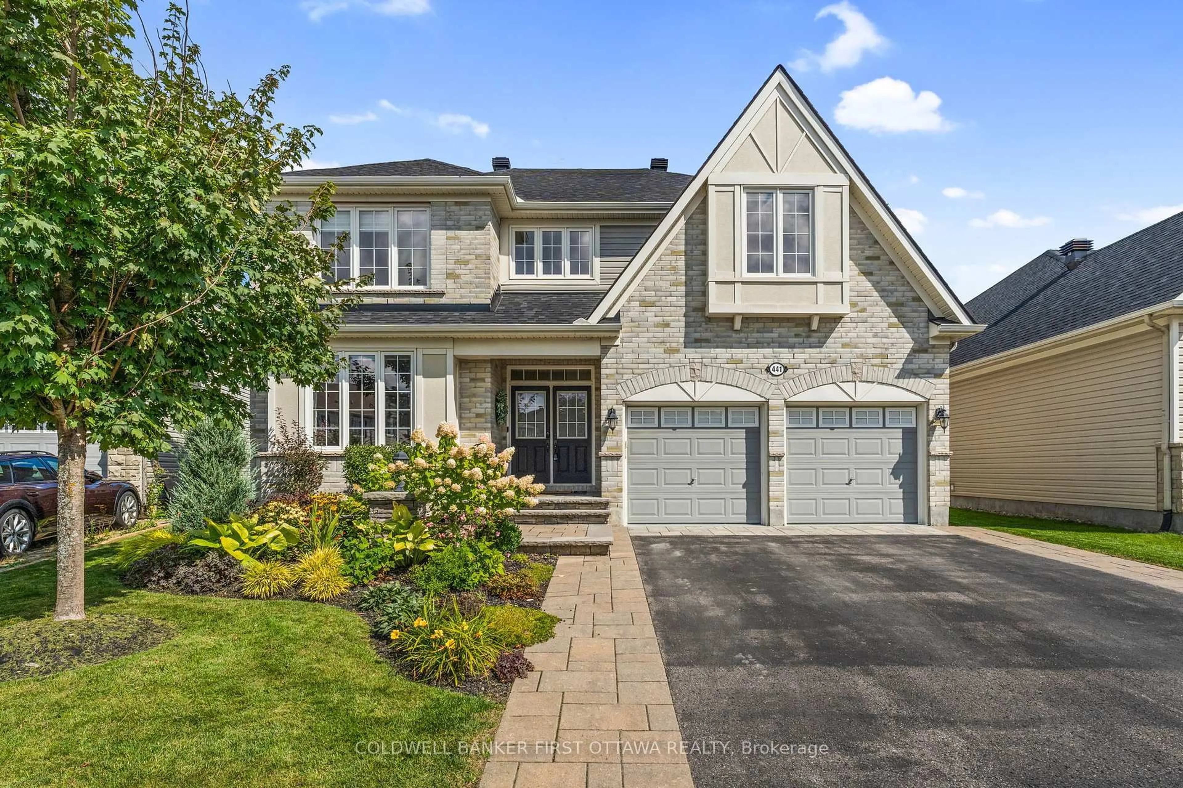 Home with brick exterior material, street for 441 Blackleaf Dr, Ottawa Ontario K2J 5S7
