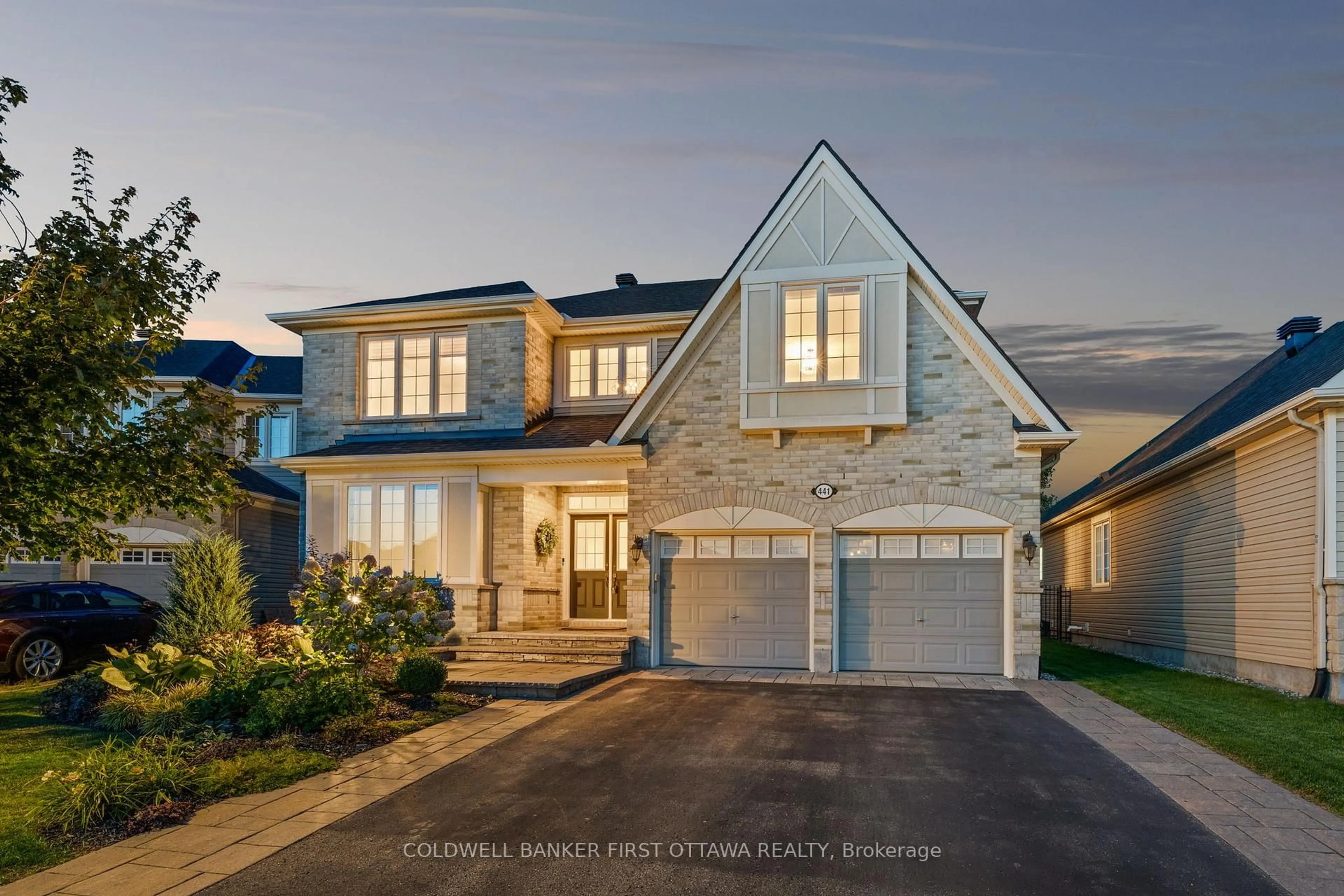 Home with brick exterior material, street for 441 Blackleaf Dr, Ottawa Ontario K2J 5S7