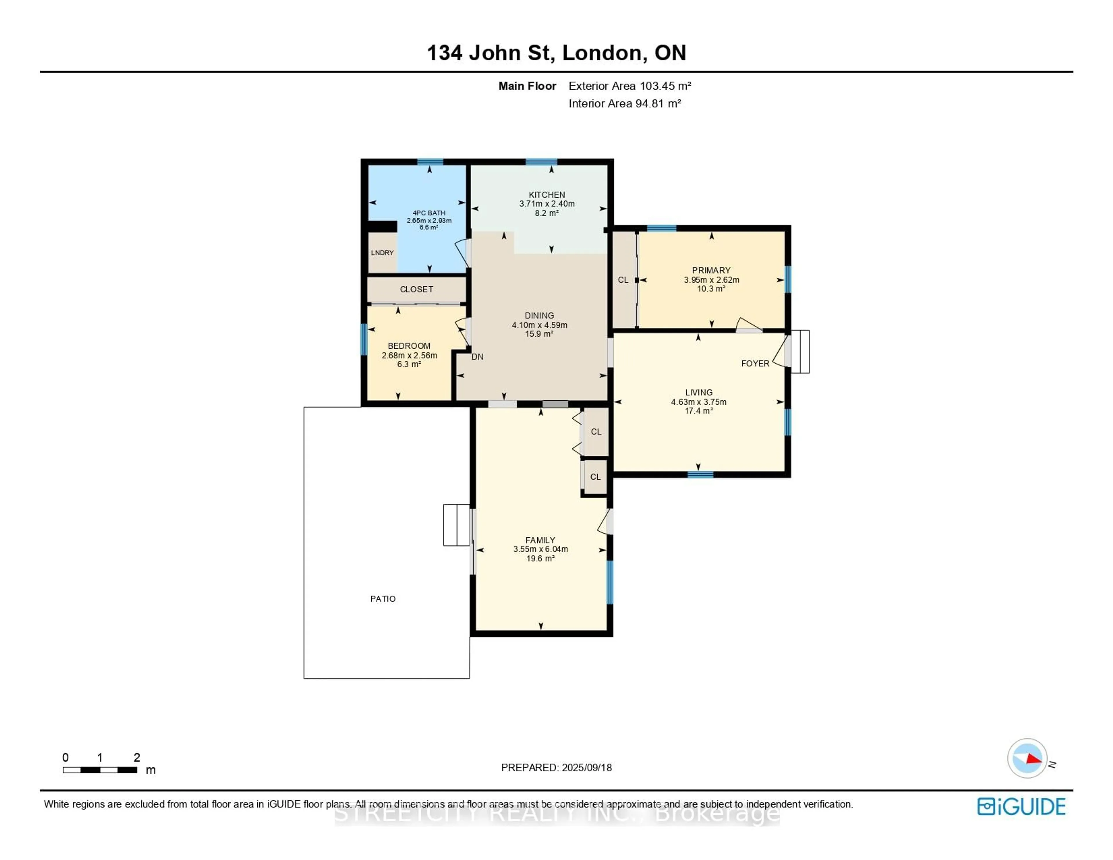 Floor plan for 134 John St, Zorra Ontario N0J 1J0
