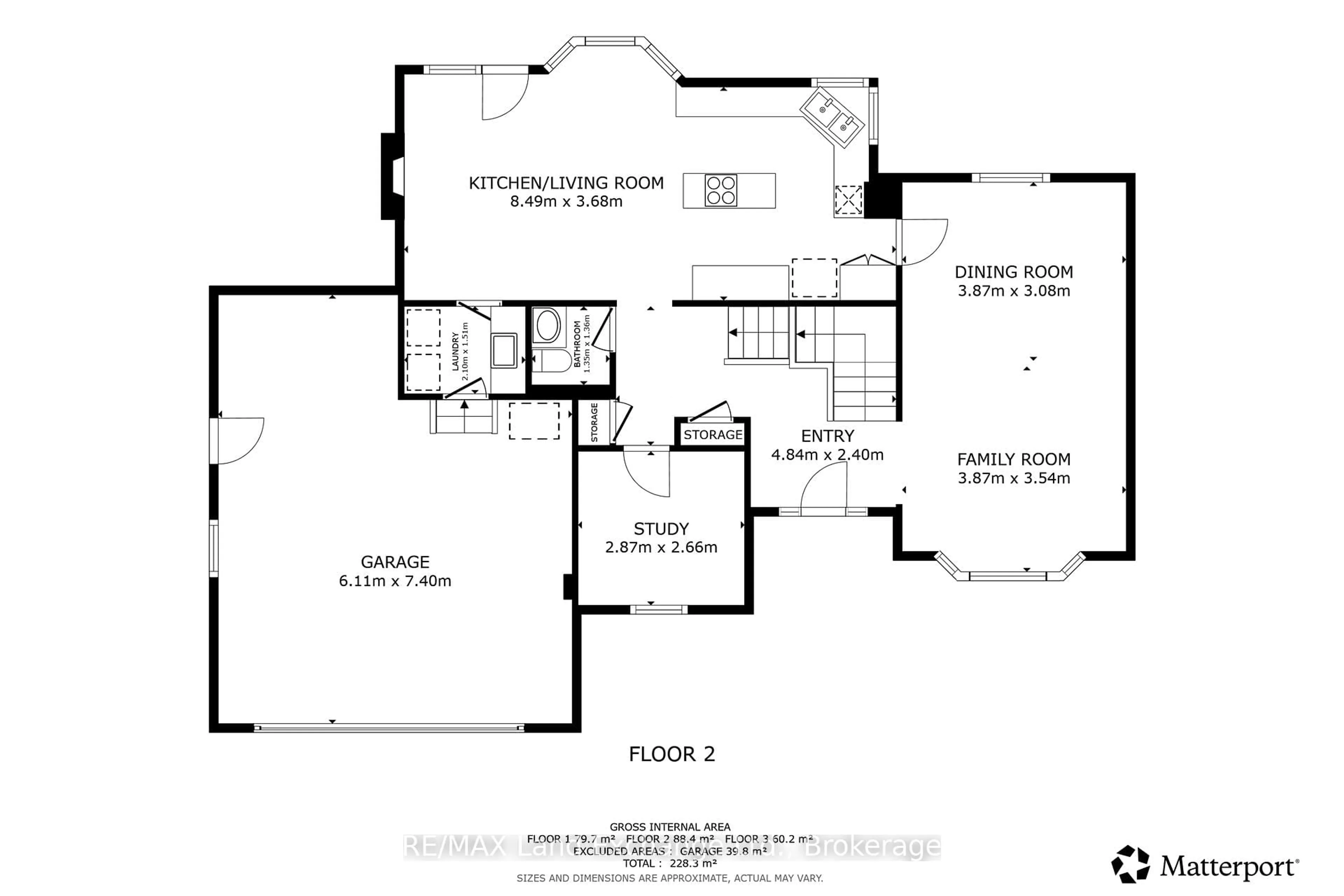 Floor plan for 737 Louis St, Saugeen Shores Ontario N0H 2C4