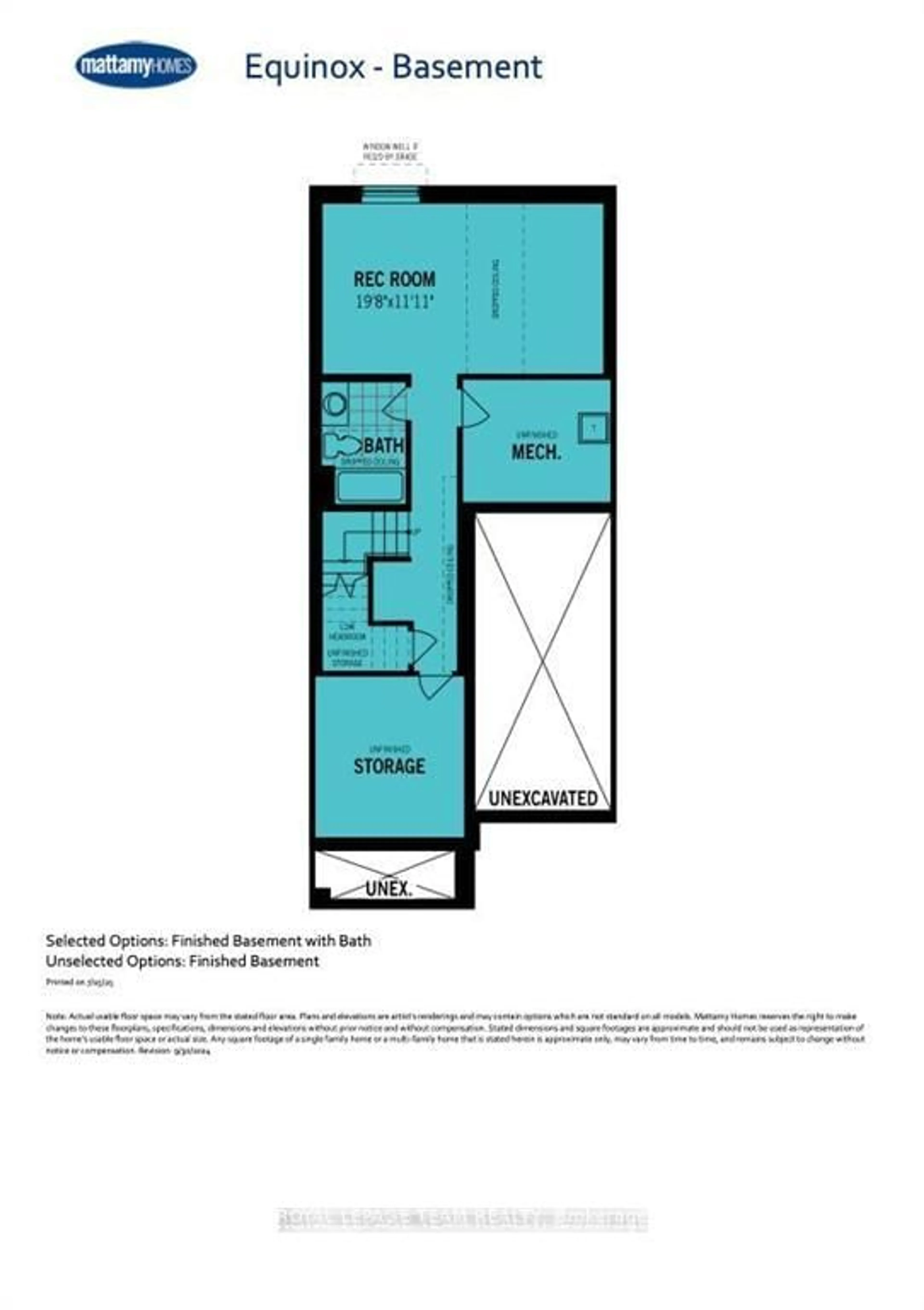Floor plan for 711 Tincture Pl, Ottawa Ontario K2K 1X7