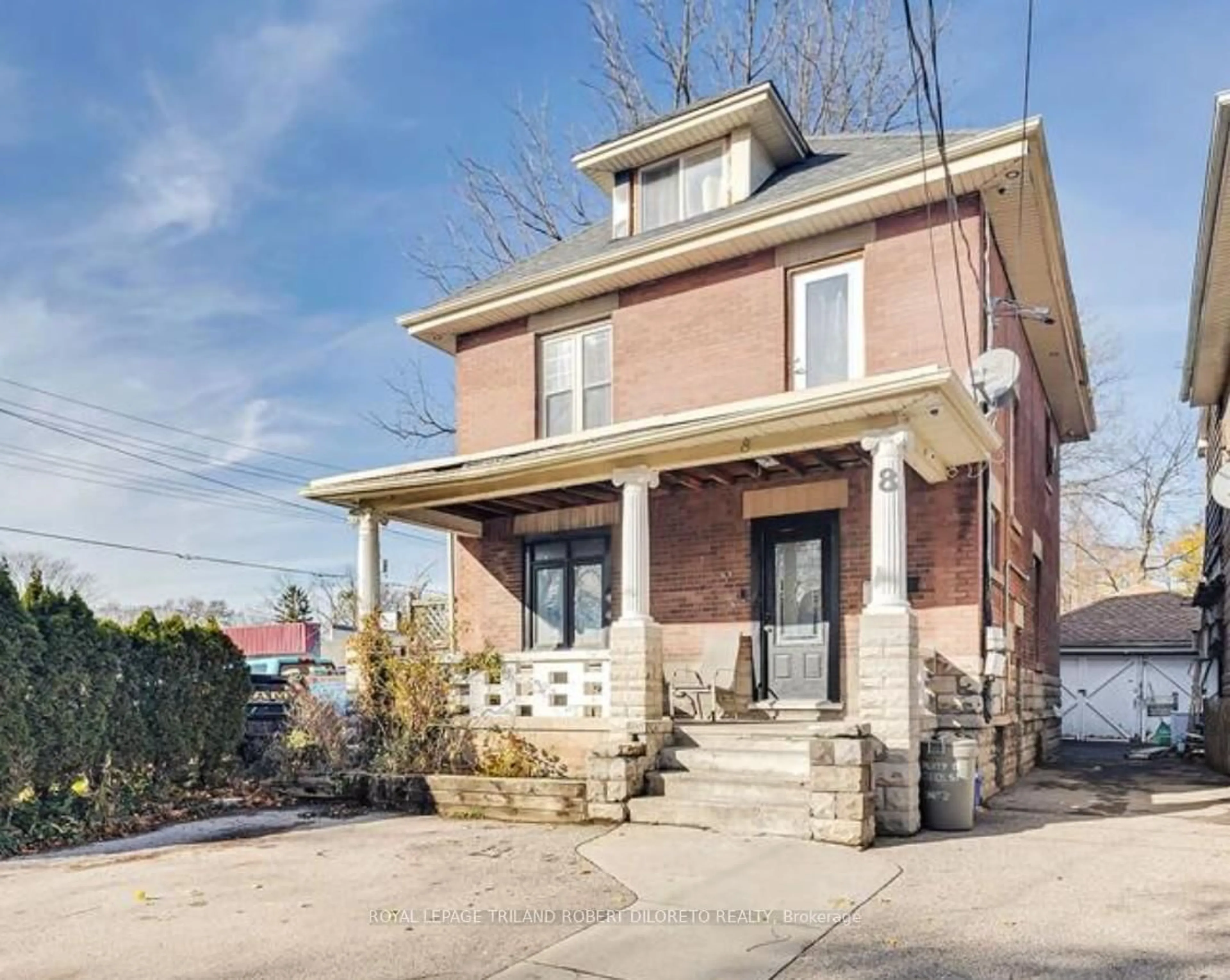 Home with brick exterior material, street for 8 Bruce St, London South Ontario N6C 1G4