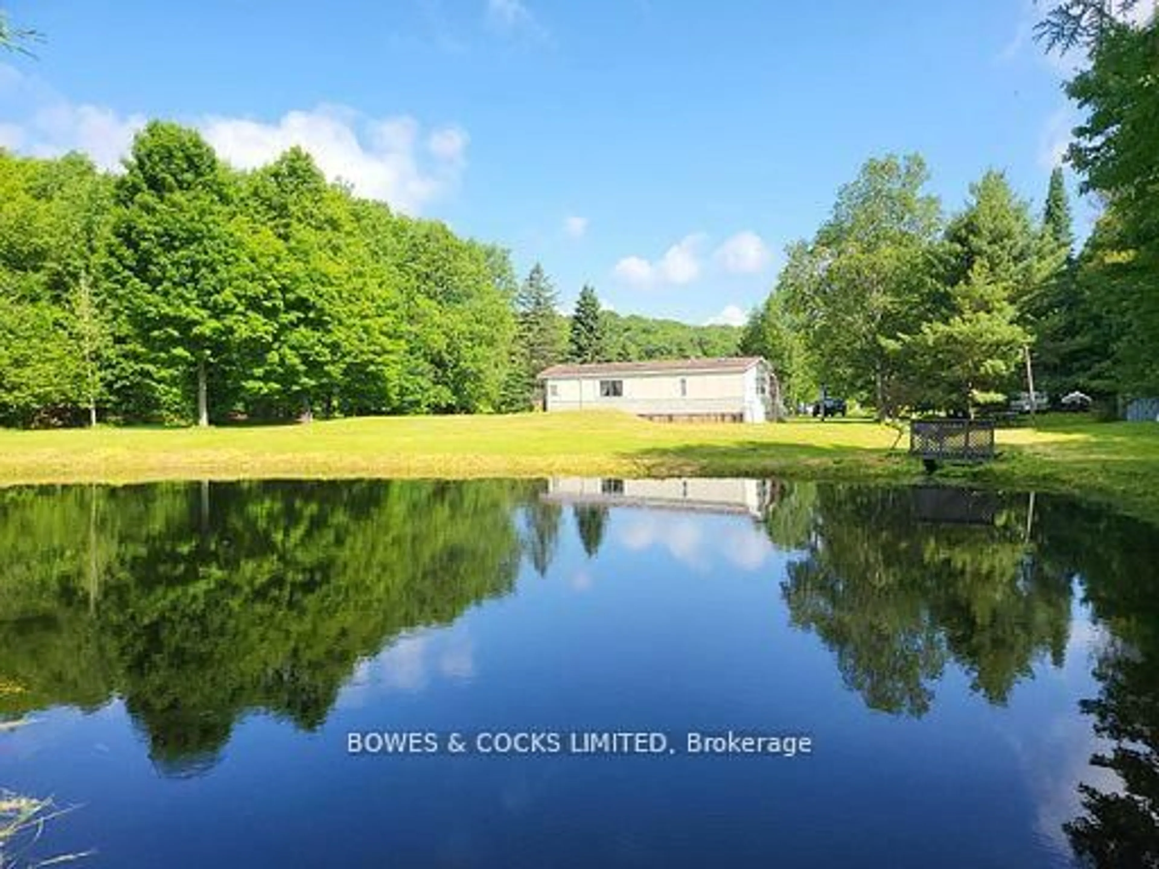 A pic from outside/outdoor area/front of a property/back of a property/a pic from drone, water/lake/river/ocean view for 56 Otter Lake Rd, Bancroft Ontario K0L 1C0