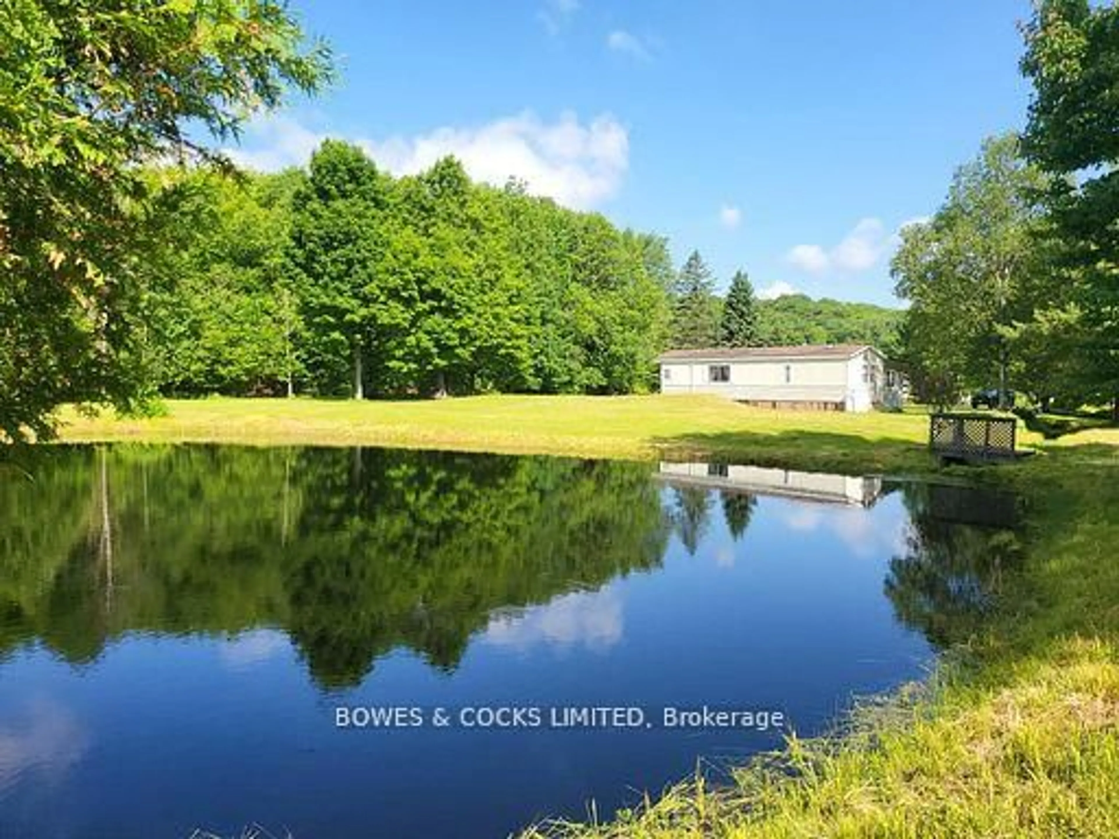 A pic from outside/outdoor area/front of a property/back of a property/a pic from drone, water/lake/river/ocean view for 56 Otter Lake Rd, Bancroft Ontario K0L 1C0