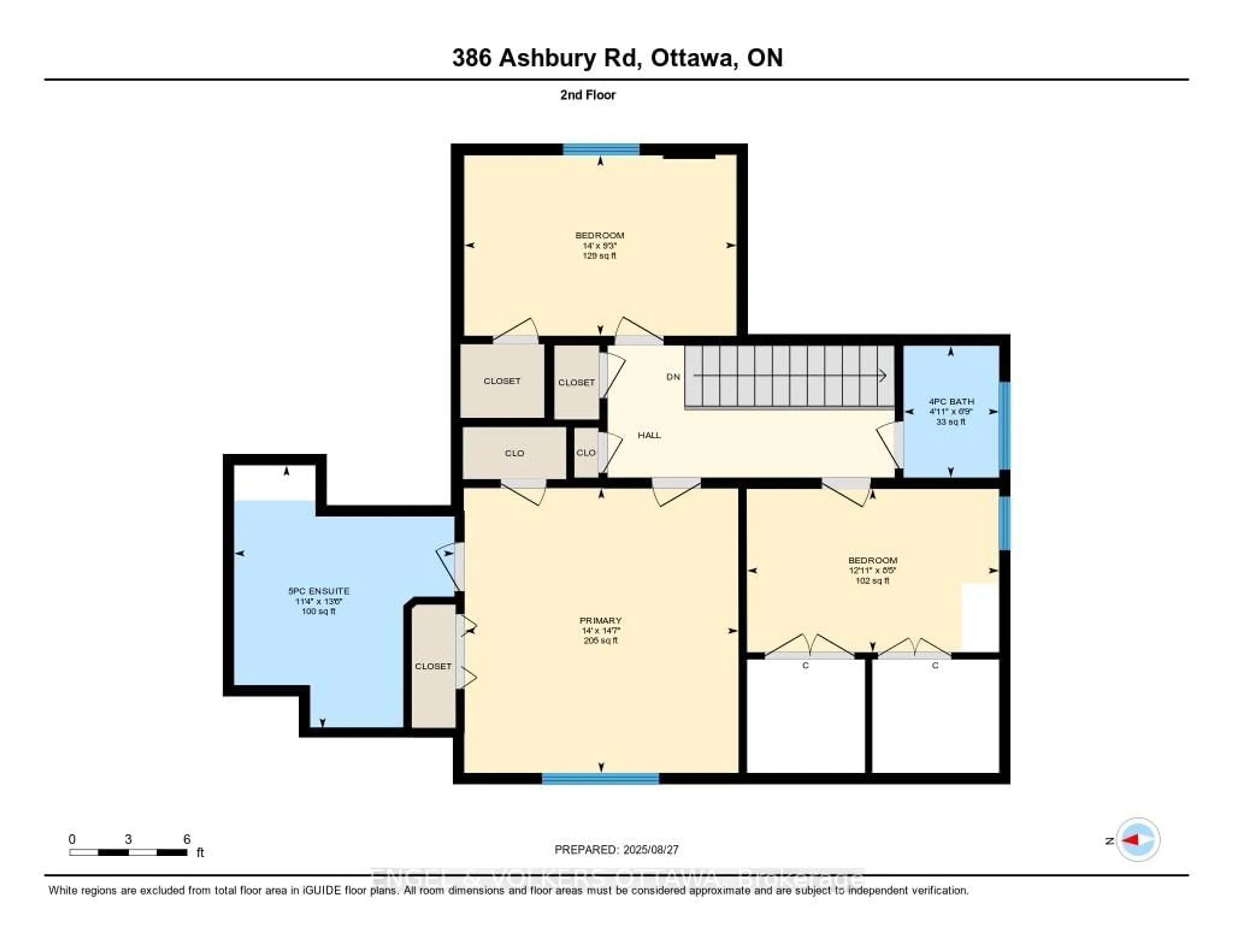 Floor plan for 386 Ashbury Rd, Ottawa Ontario K1M 0R8