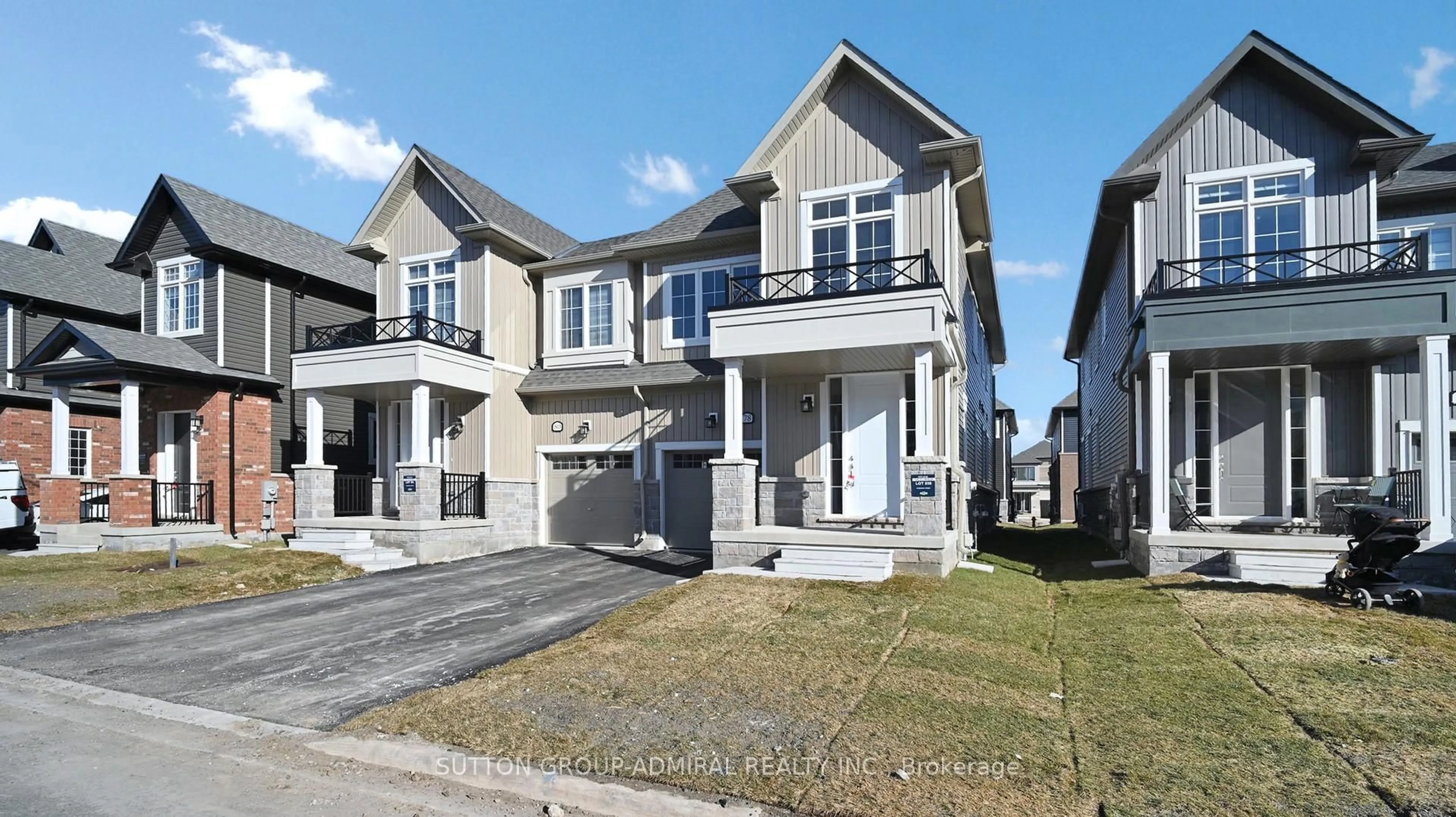 Home with vinyl exterior material, street for 78 Brown St, Erin Ontario N0B 1T0