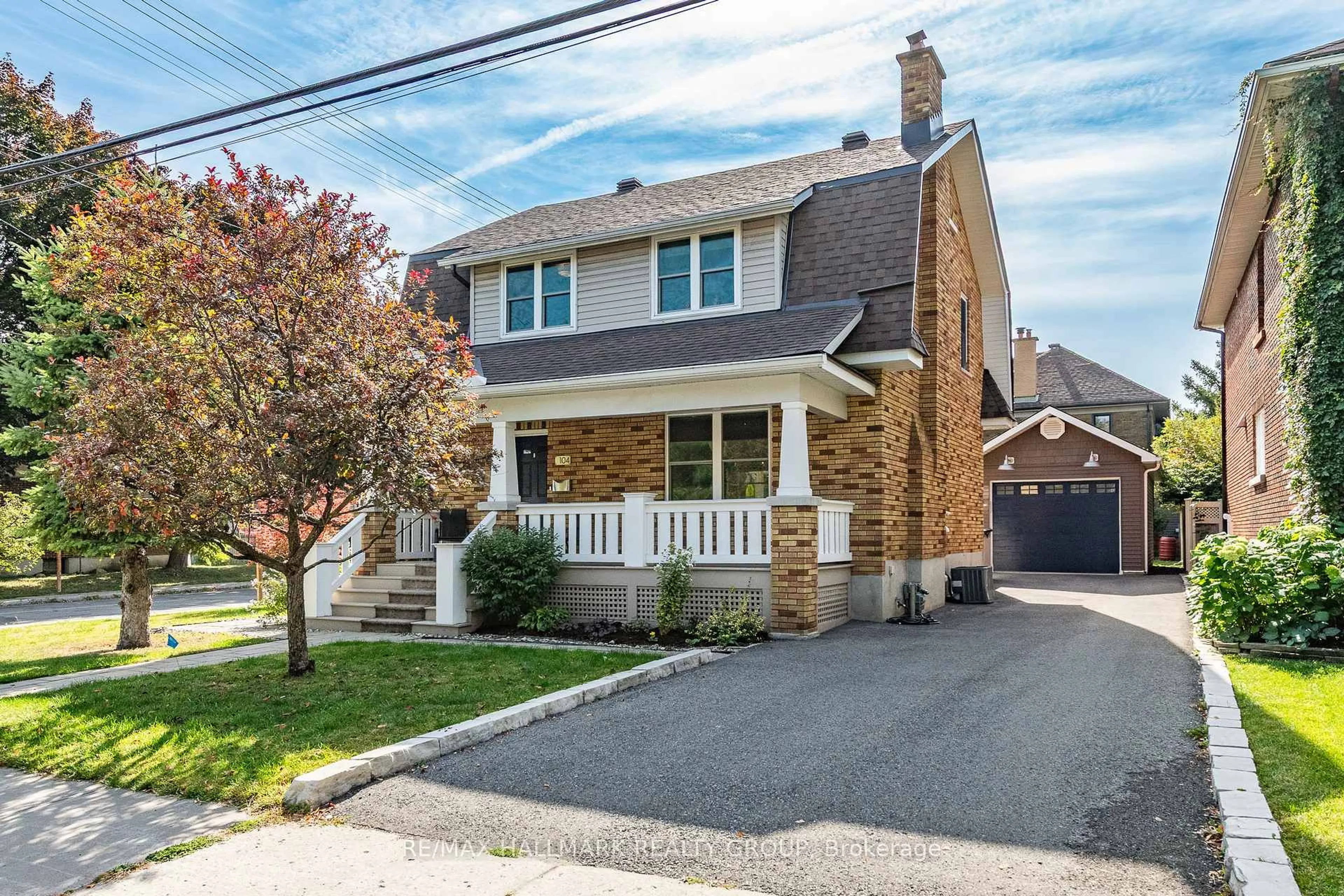 Home with brick exterior material, street for 104 Byron Ave, Ottawa Ontario K1Y 3J2
