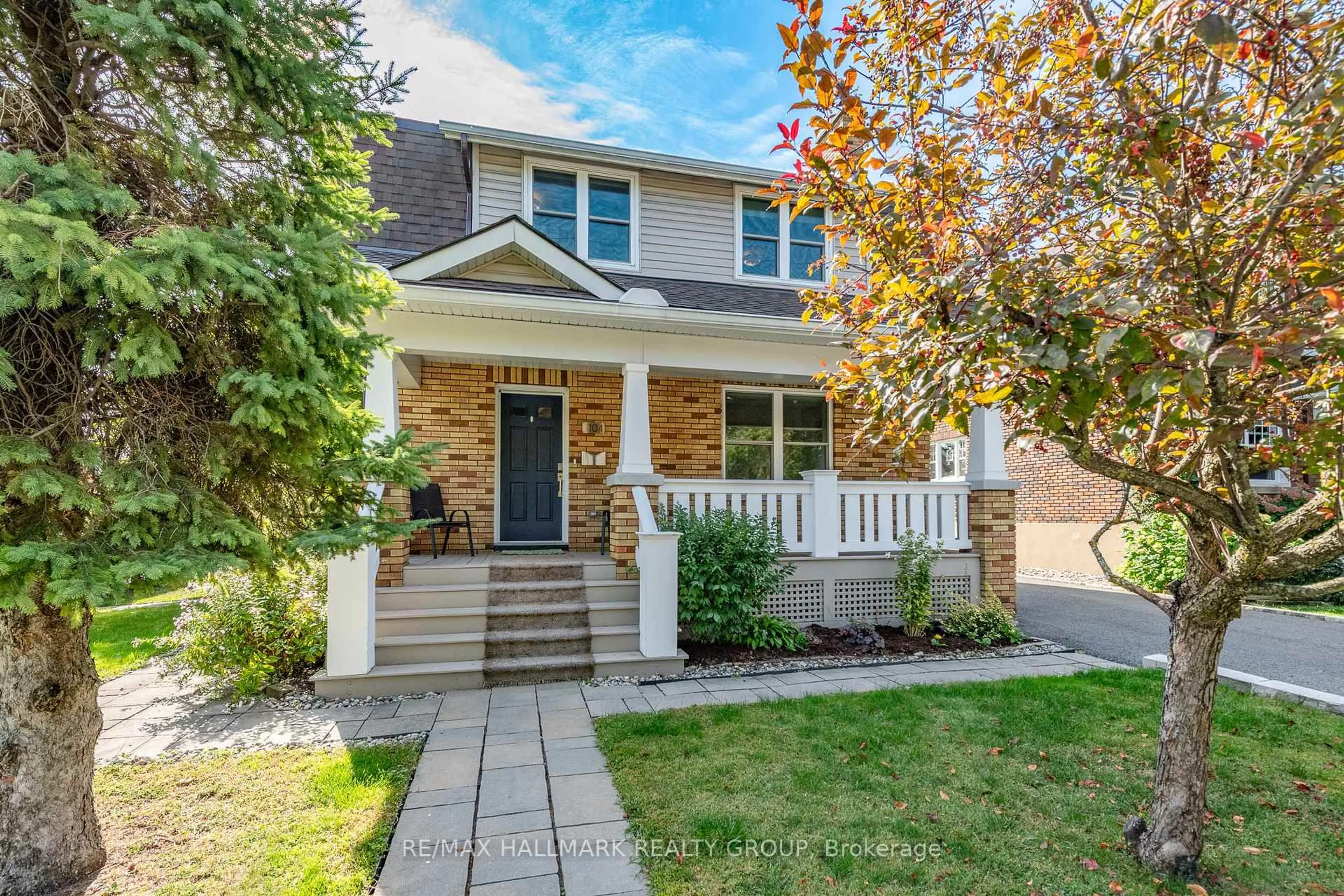 Home with brick exterior material, street for 104 Byron Ave, Ottawa Ontario K1Y 3J2