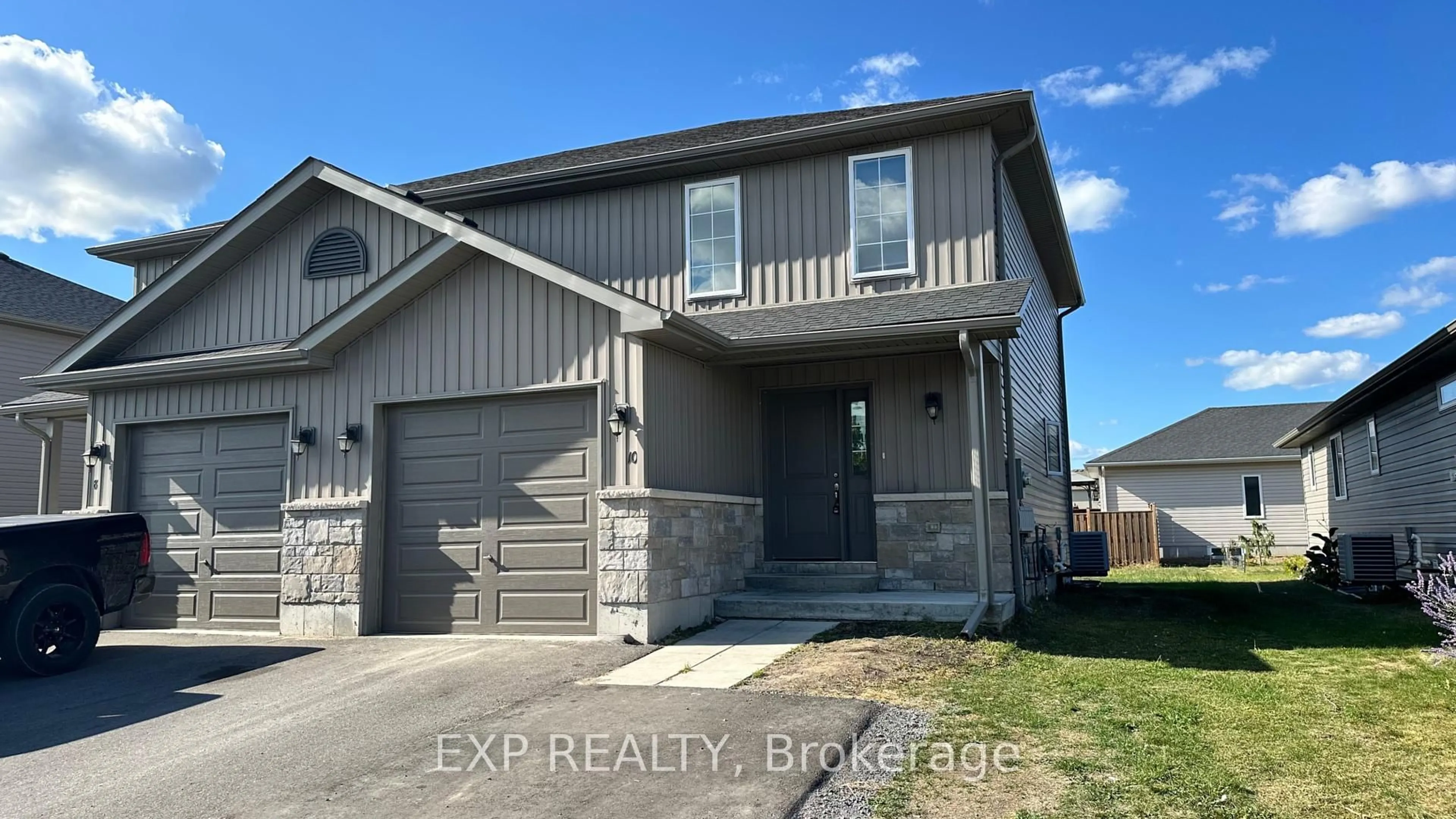 Home with brick exterior material, street for 10 Cobblestone St, Belleville Ontario K8P 0E4
