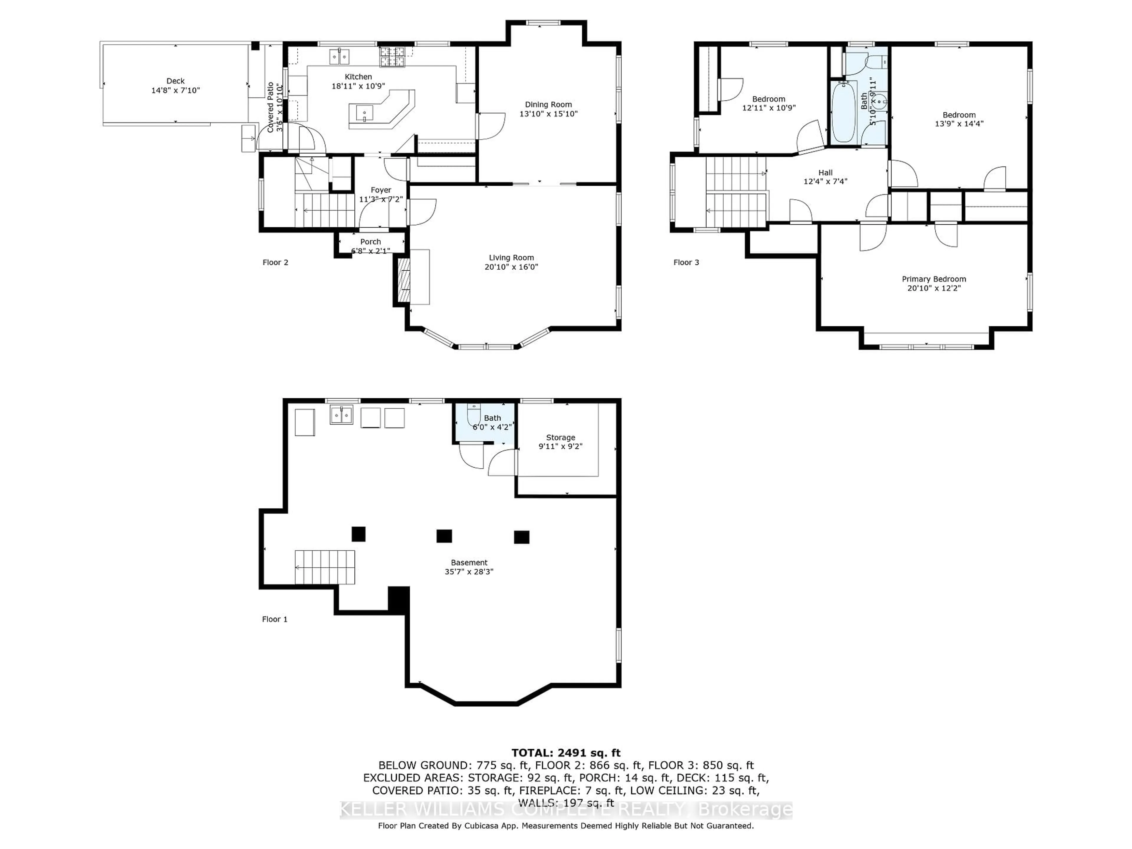 Floor plan for 52 Balmoral Ave, Hamilton Ontario L8M 3J9