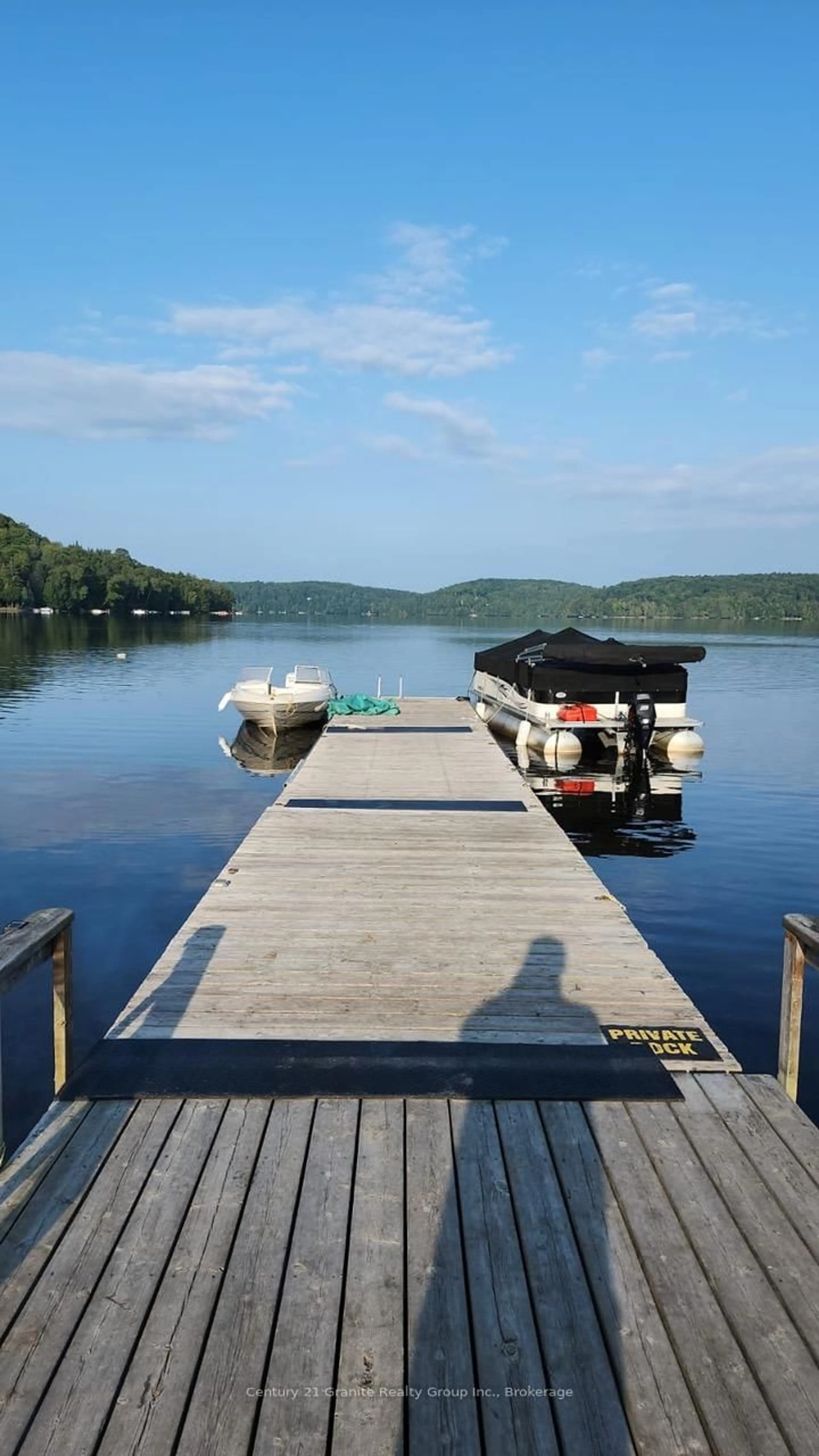 Patio, water/lake/river/ocean view for 1052 Kensington Rd, Dysart et al Ontario K0M 1S0