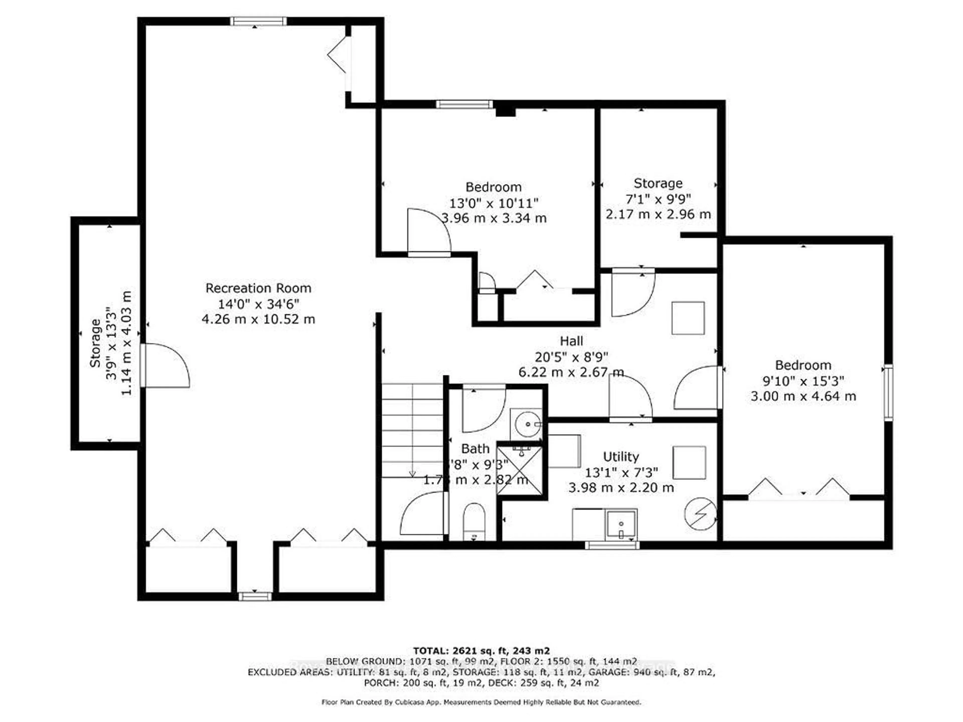 Floor plan for 4244 MUSKOKA ROAD 117, Lake of Bays Ontario P0B 1A0
