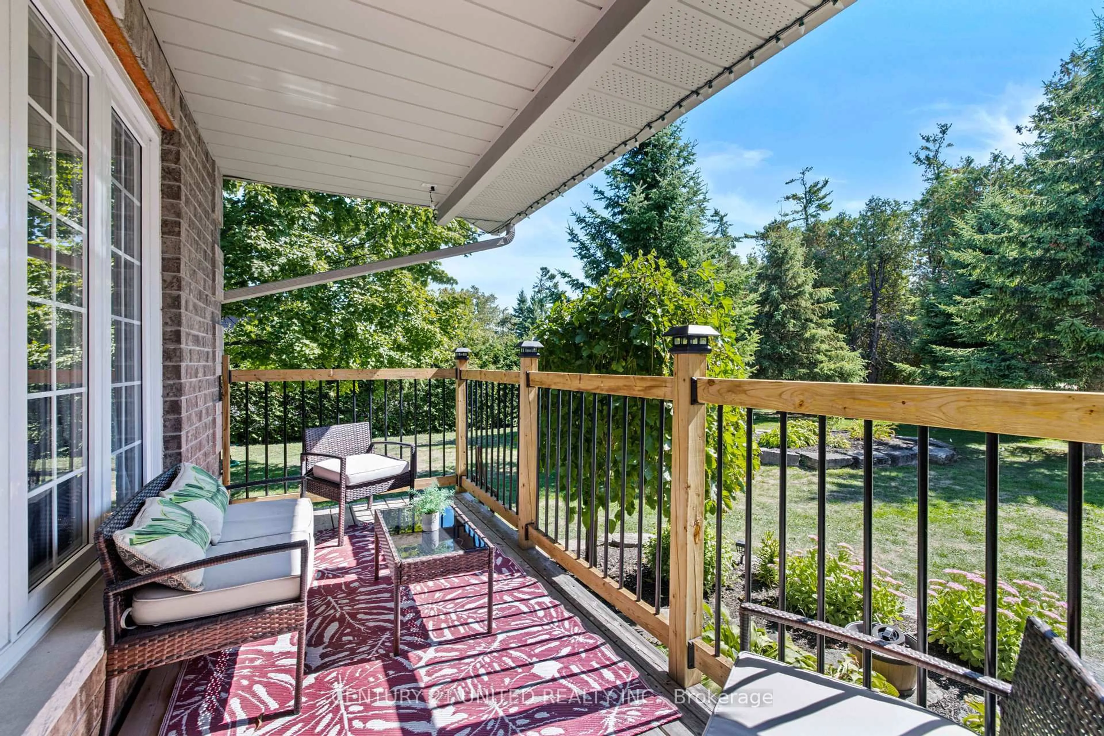 Patio, water/lake/river/ocean view for 2096 Deer Bay Rd, Selwyn Ontario K0L 2H0