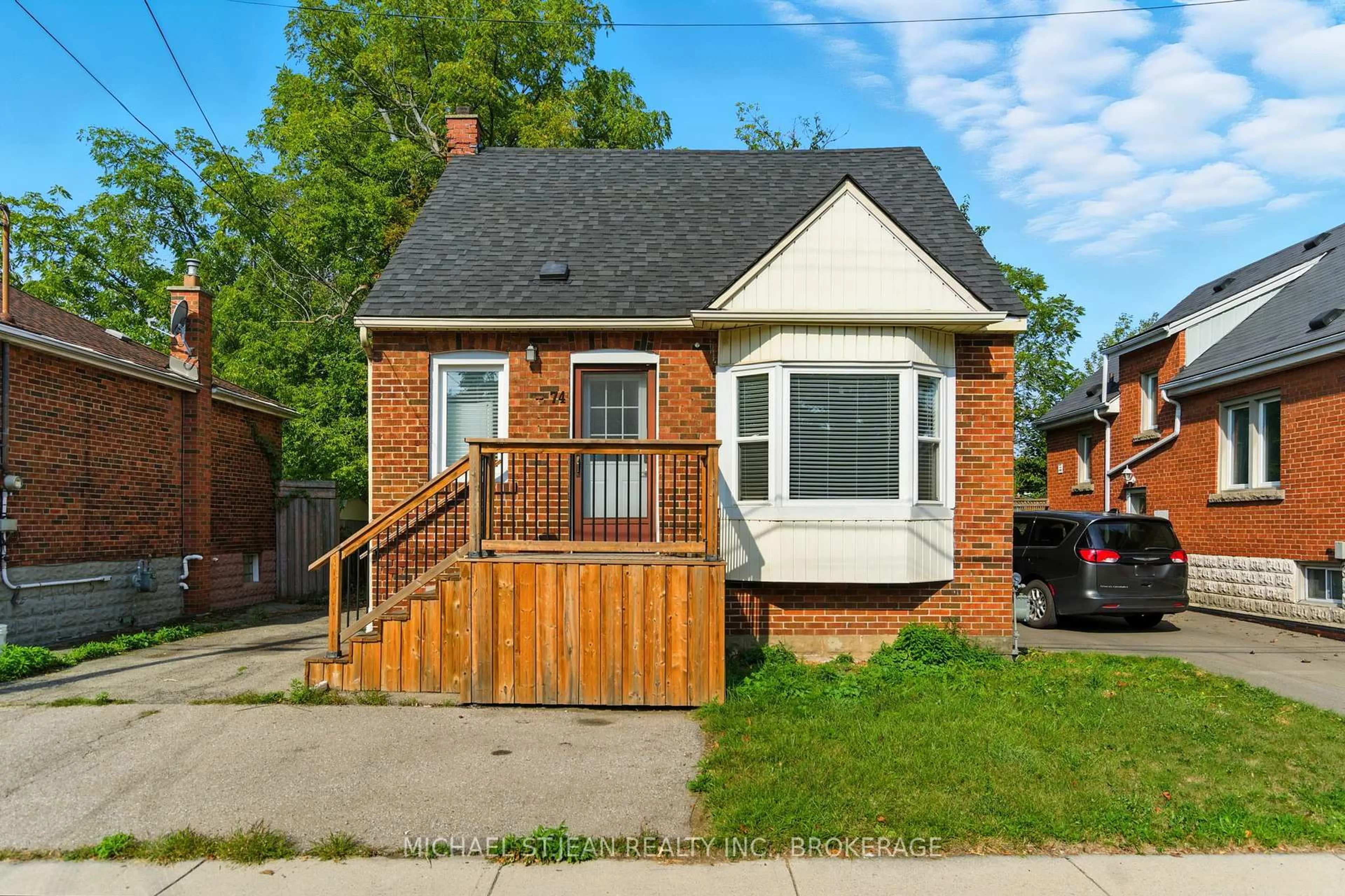 Home with brick exterior material, street for 74 East 14th St, Hamilton Ontario L9A 4B5