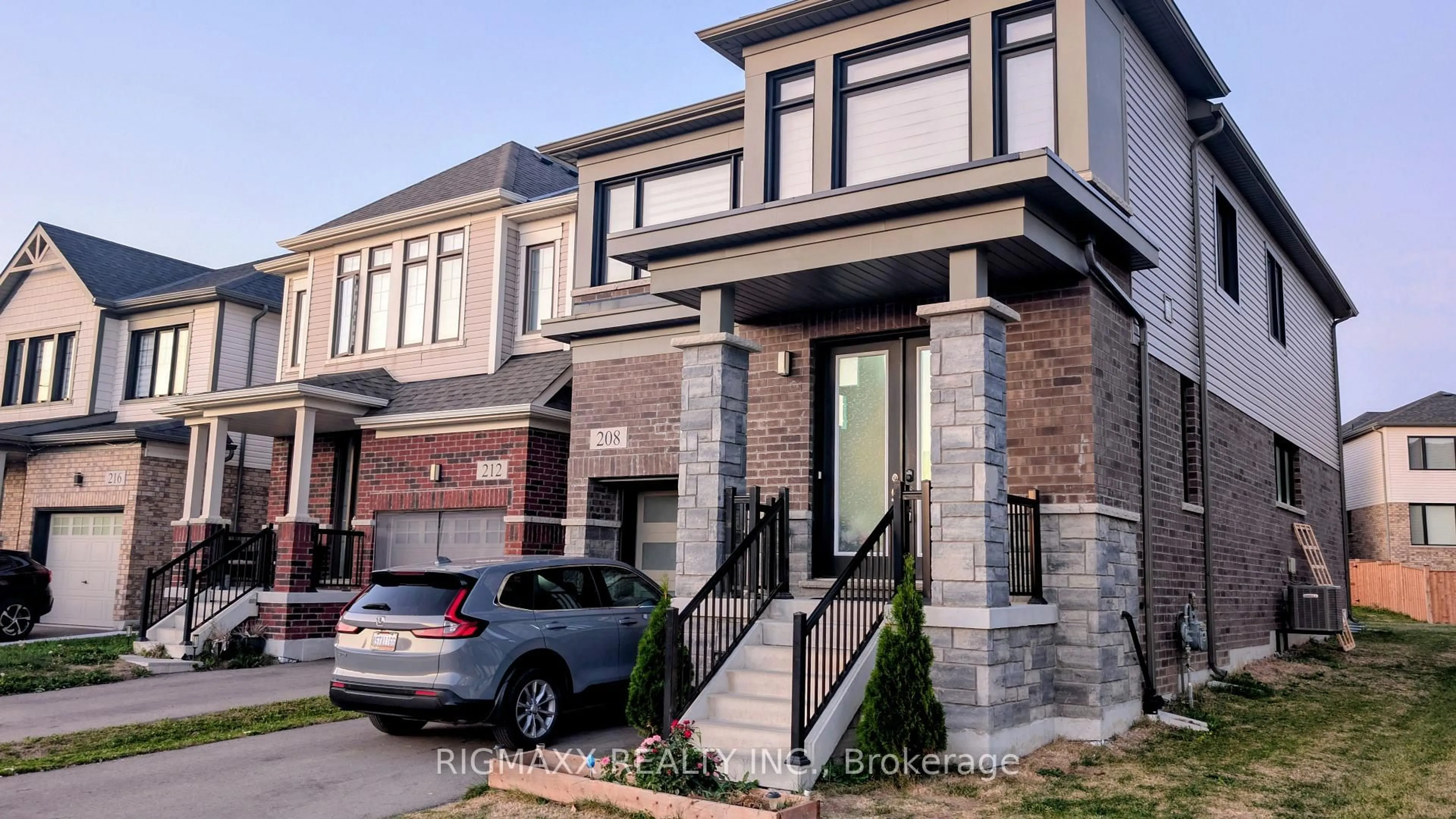 Home with brick exterior material, street for 208 Rosebury Way, Hamilton Ontario L0R 1W0