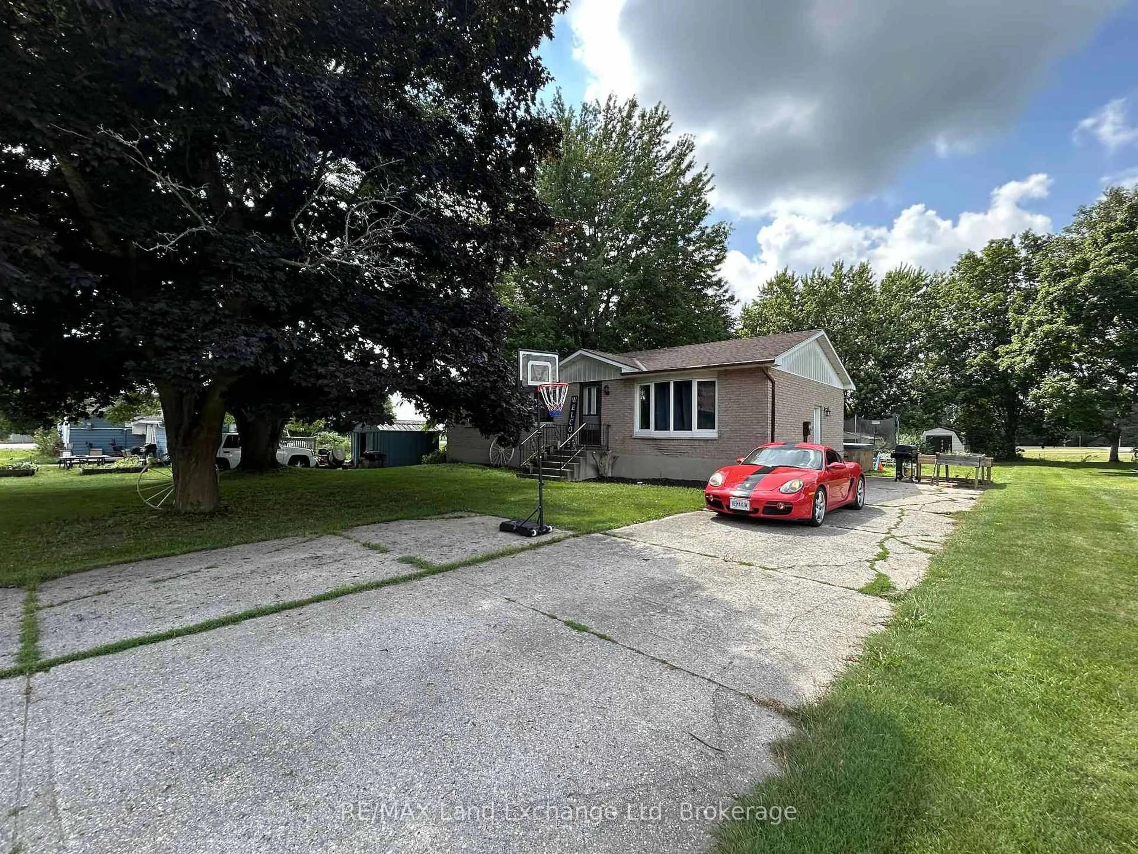 A pic from outside/outdoor area/front of a property/back of a property/a pic from drone, street for 86731 Fischer Line, Morris Turnberry Ontario N0G 2W0