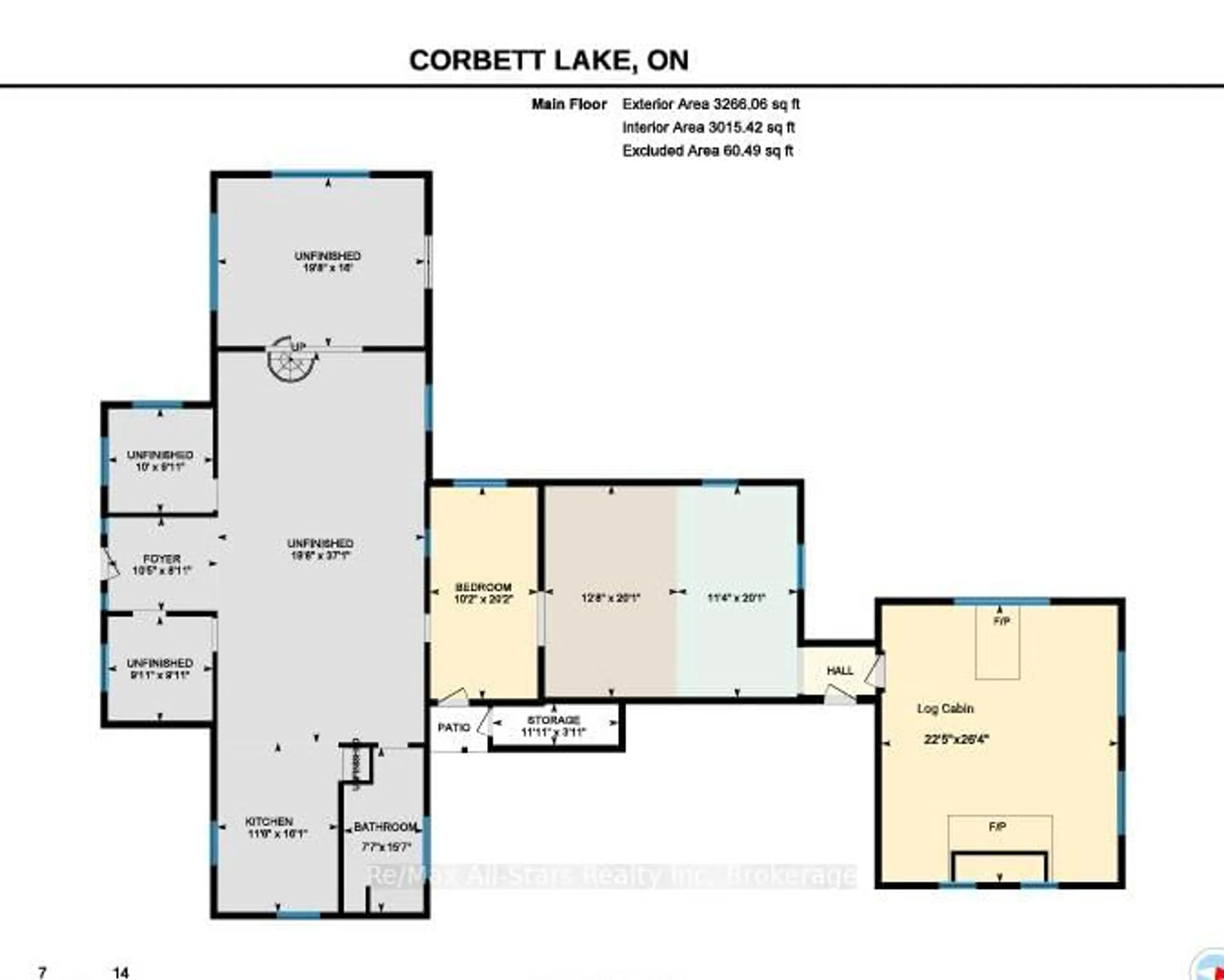 Floor plan for 0 Harris Rd, Algonquin Highlands Ontario P0A 1H0