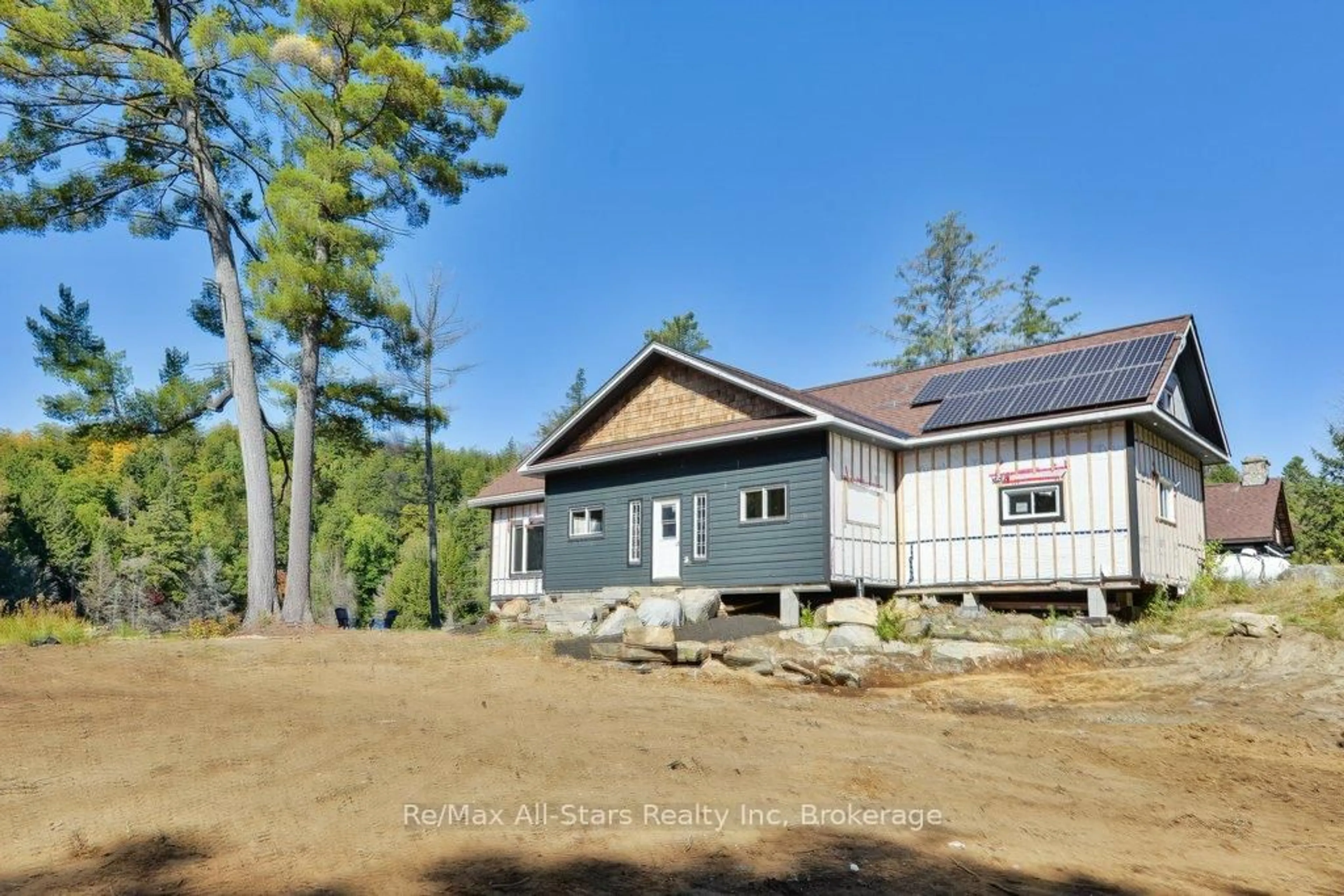 A pic from outside/outdoor area/front of a property/back of a property/a pic from drone, unknown for 0 Harris Rd, Algonquin Highlands Ontario P0A 1H0