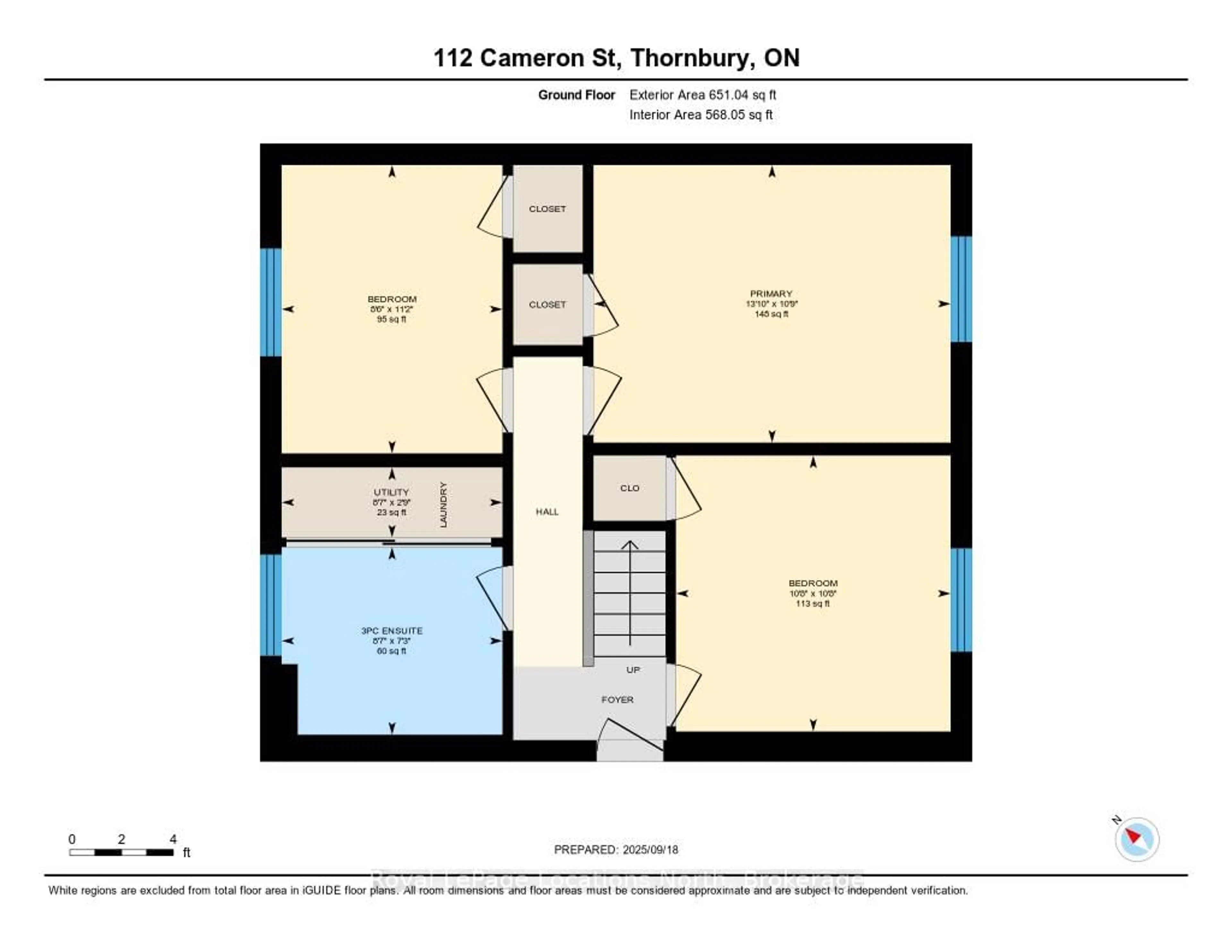Floor plan for 112 Cameron St, Blue Mountains Ontario N0H 2P0