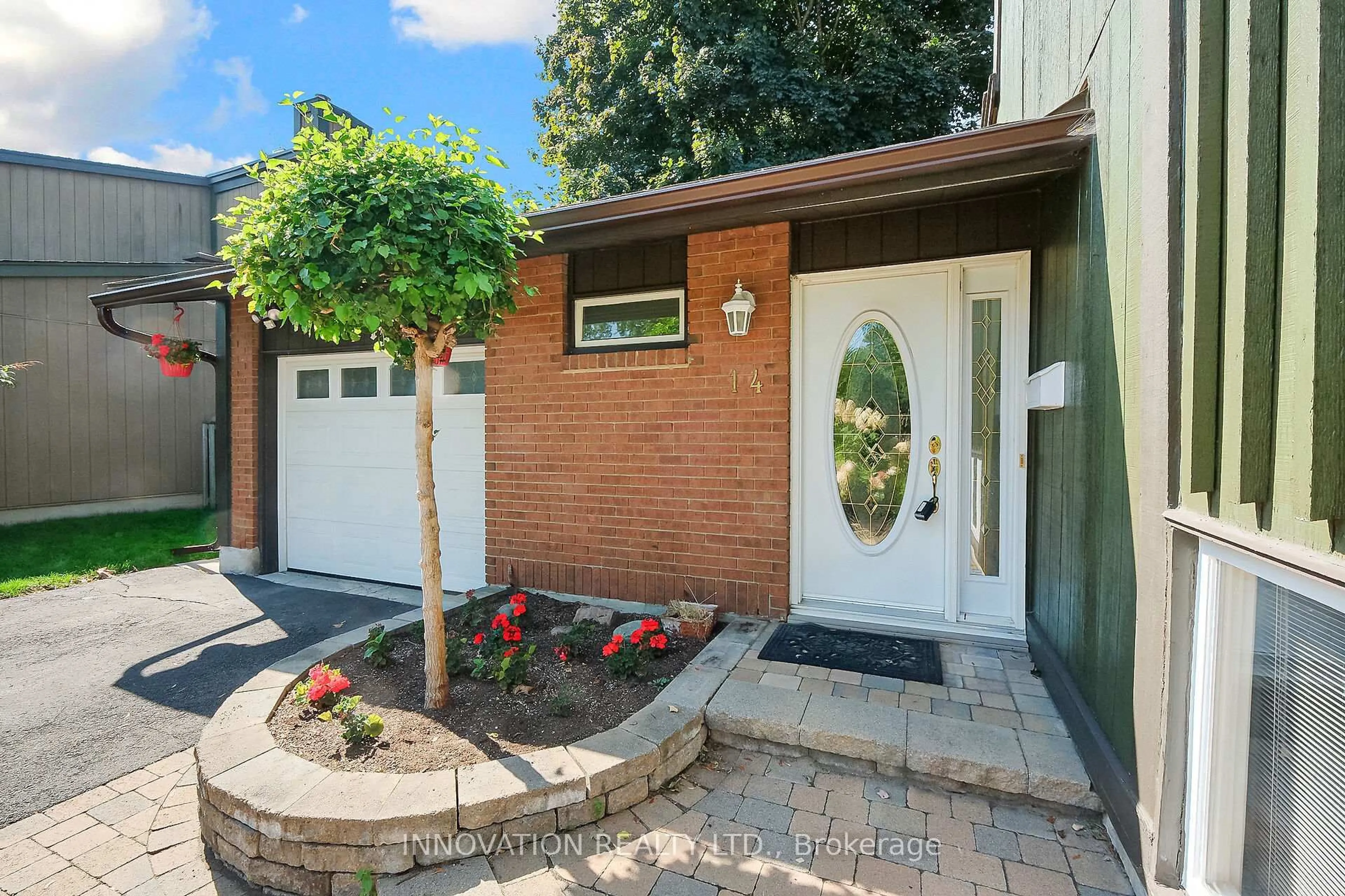 Home with brick exterior material, street for 14 Chimo Dr, Kanata Ontario K2L 1A4