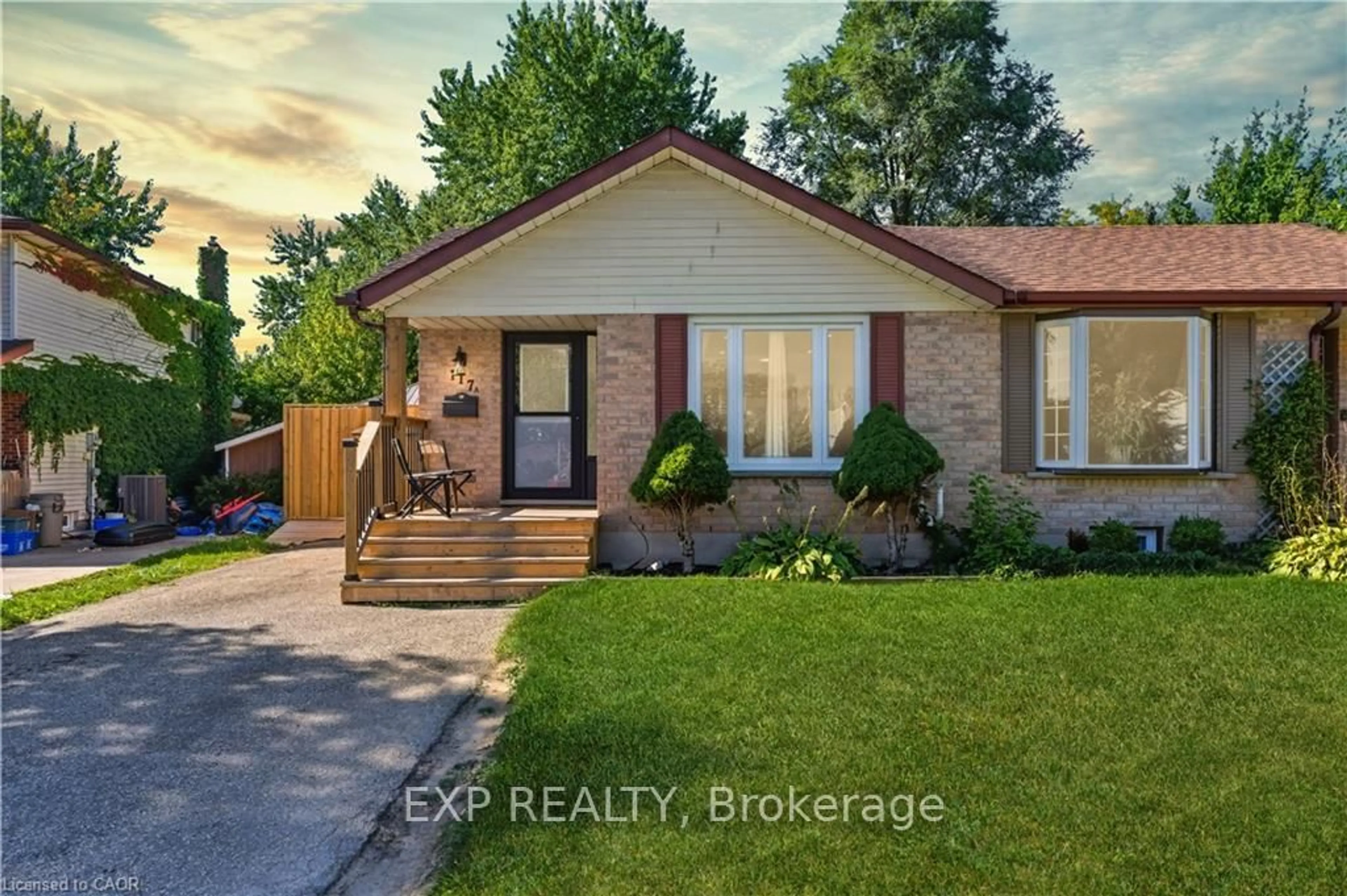 Home with brick exterior material, street for 117 Northlake Dr #A, Waterloo Ontario N2V 1L1