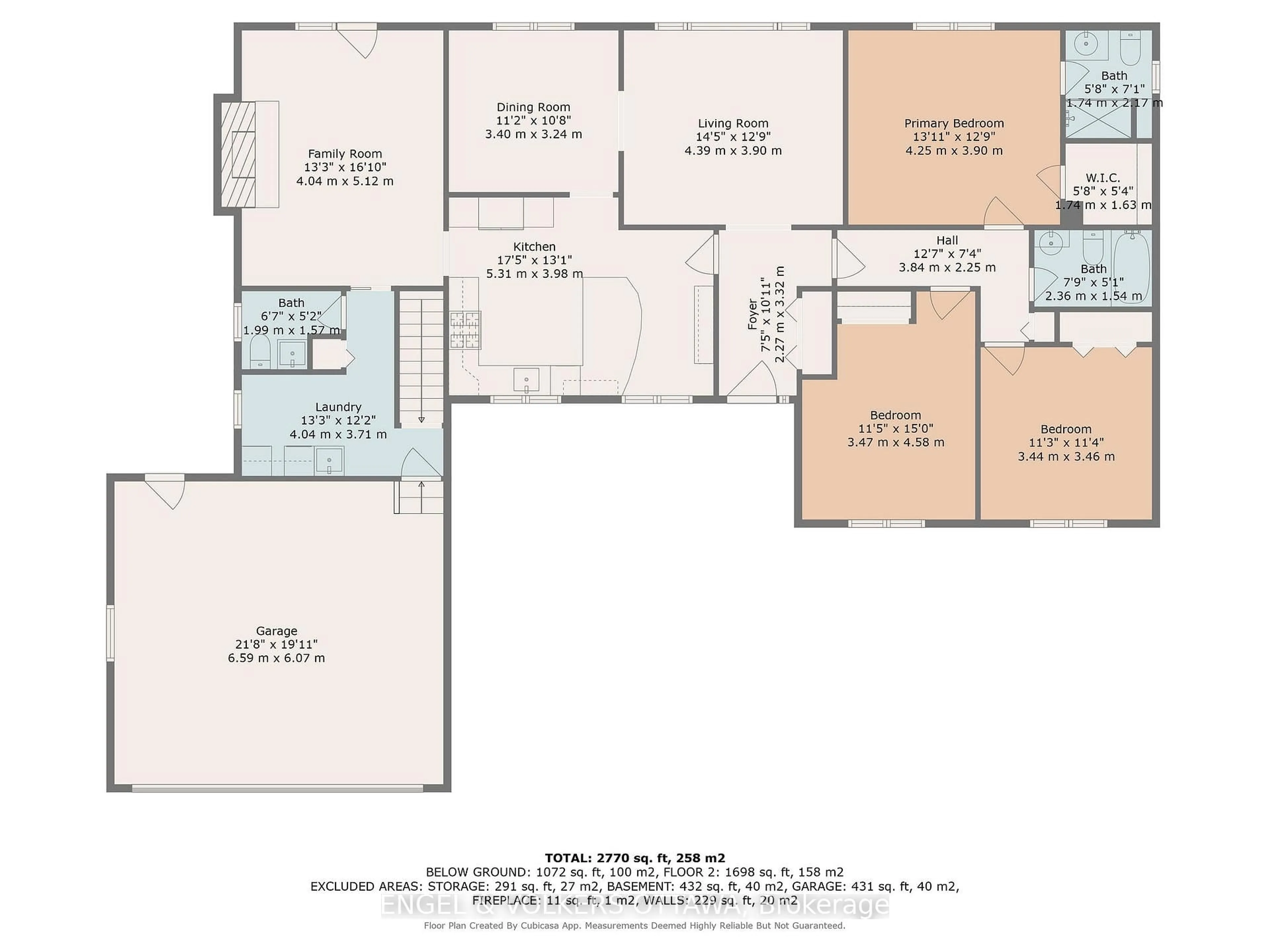 Floor plan for 5233 Mclean Cres, Manotick Ontario K4M 1G1