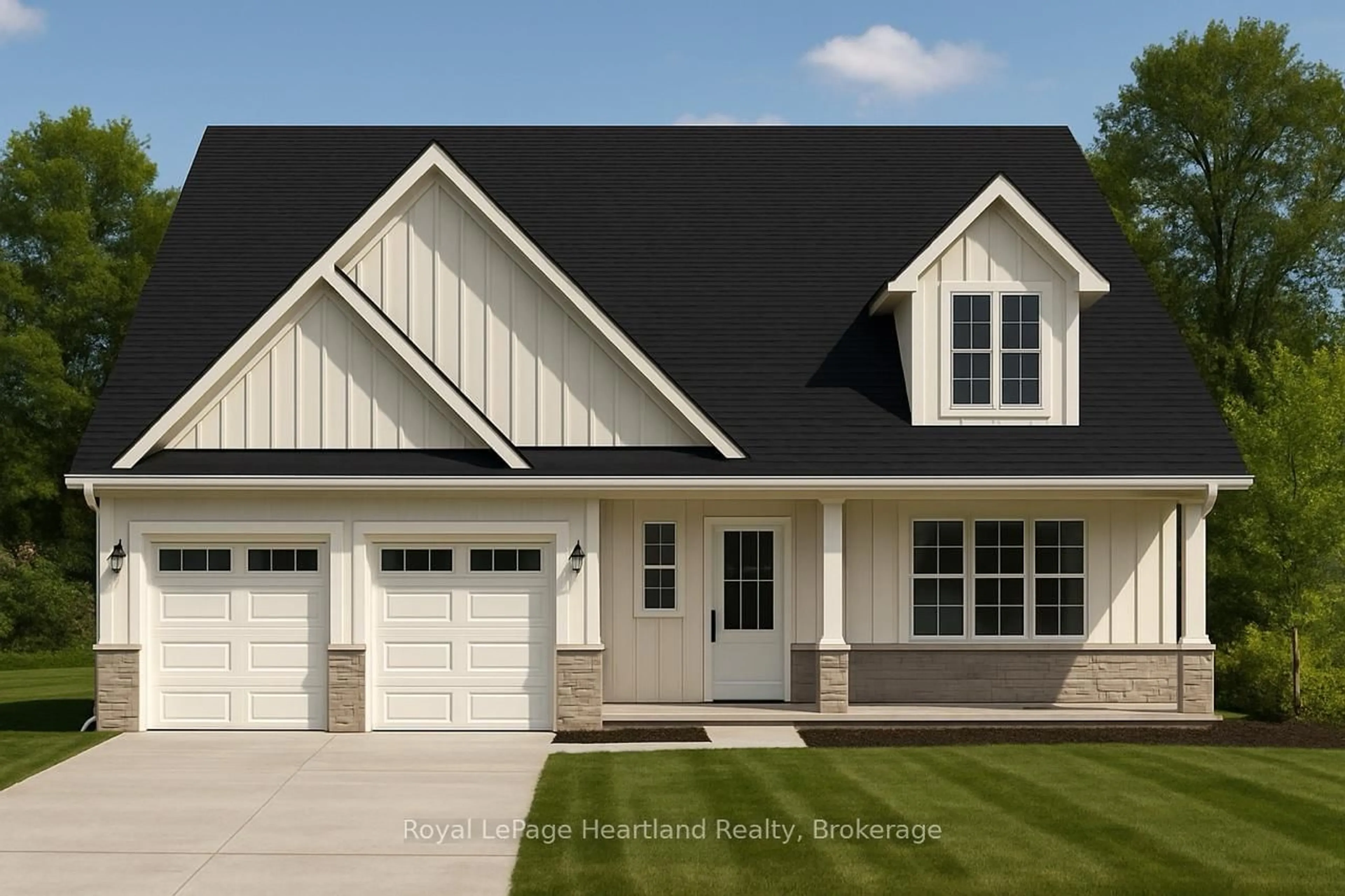 Home with vinyl exterior material, street for 84347 Kent St, Huron East Ontario N0G 1H0