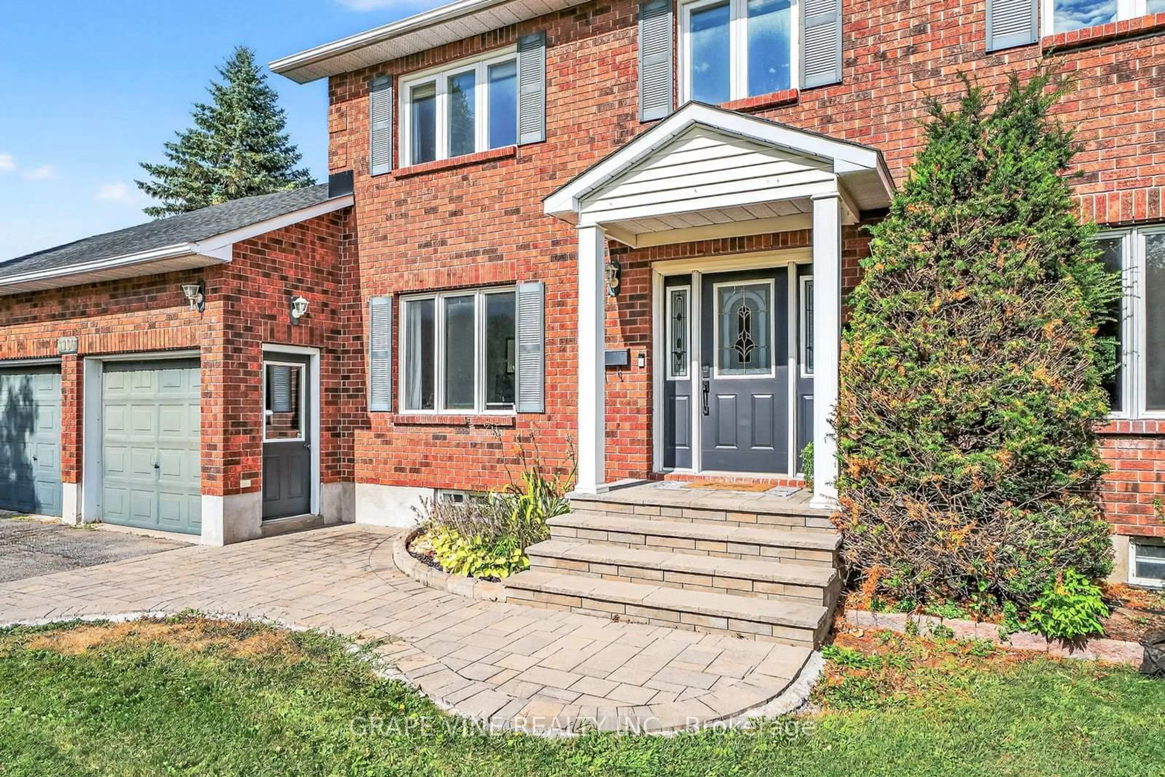 Home with brick exterior material, street for 1366 Cornfield Cres, Ottawa Ontario K4P 1E6