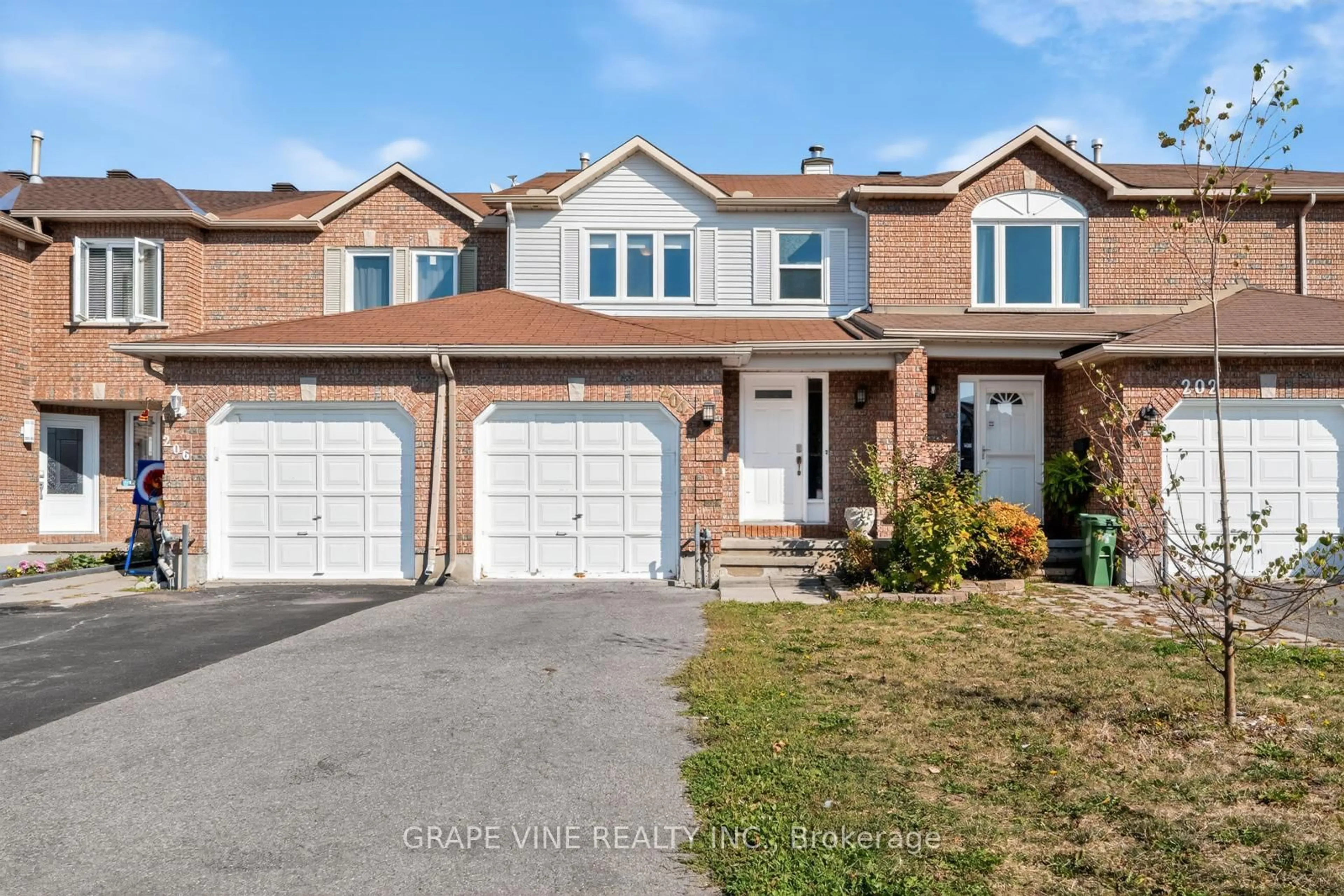Home with brick exterior material, street for 204 Hunterswood Cres, Ottawa Ontario K1G 5V1