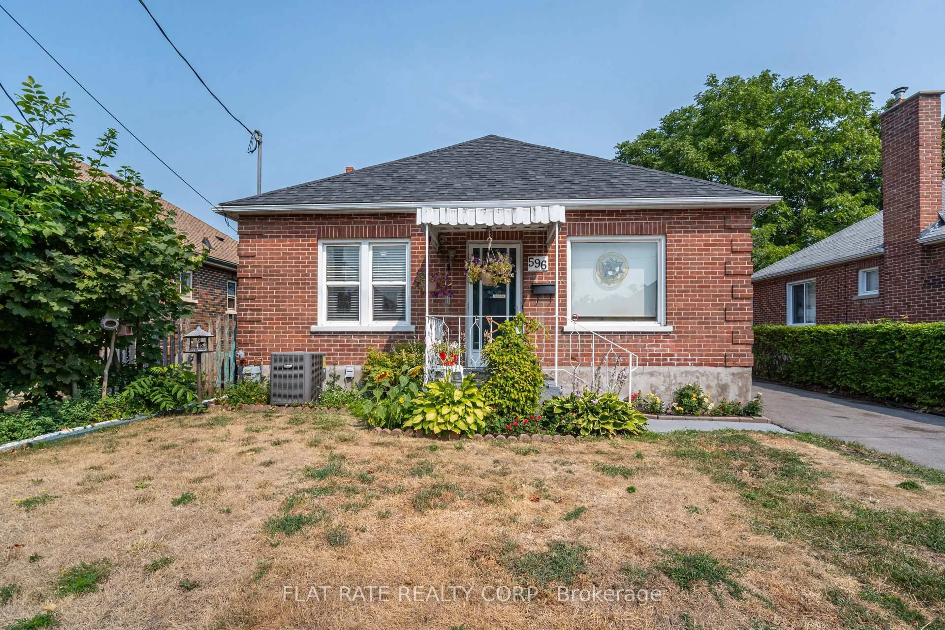 Home with brick exterior material, street for 596 McCannan Ave, Peterborough Ontario K9J 4J6