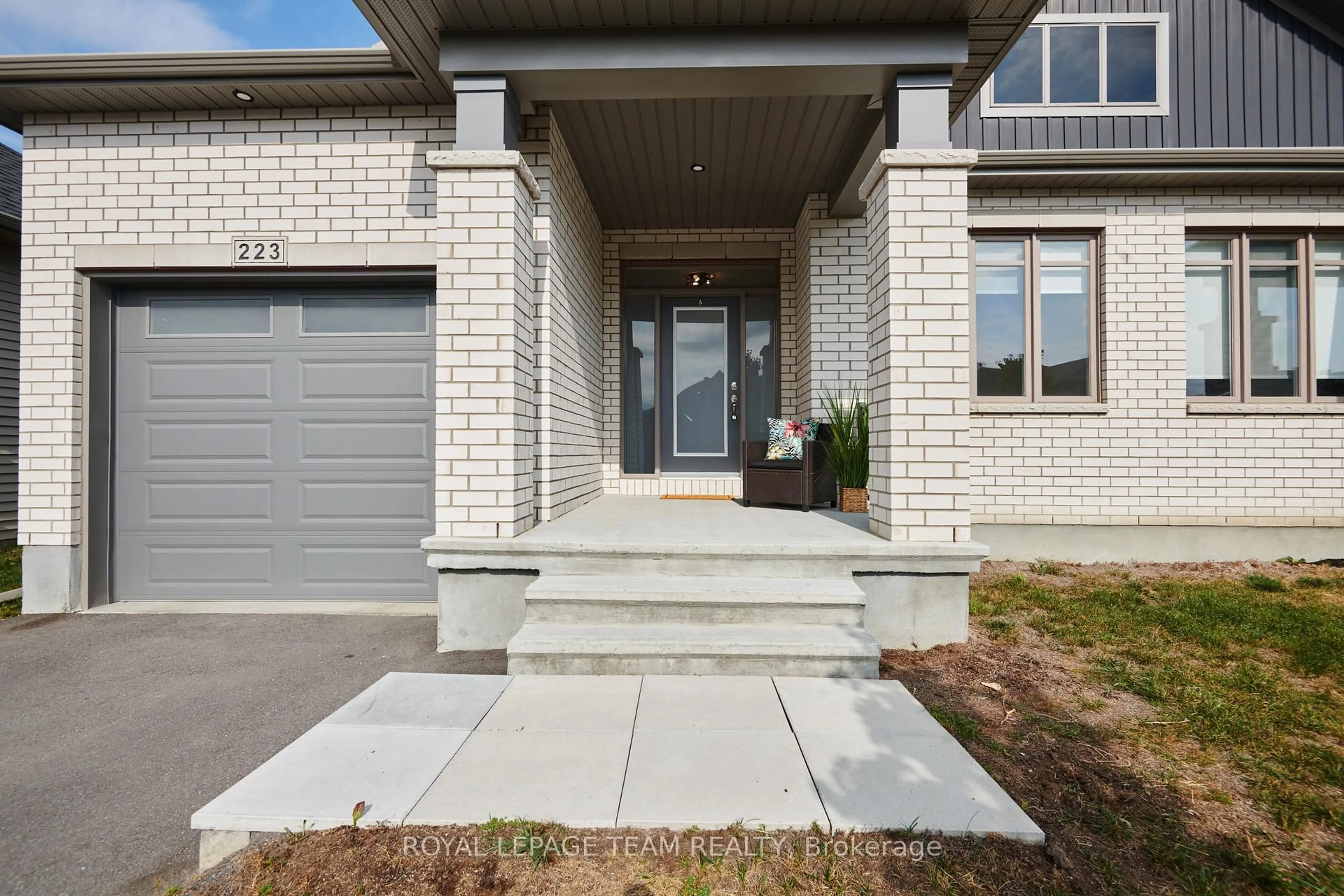 Home with brick exterior material, street for 223 Macbeattie Dr, Arnprior Ontario K7S 0J3