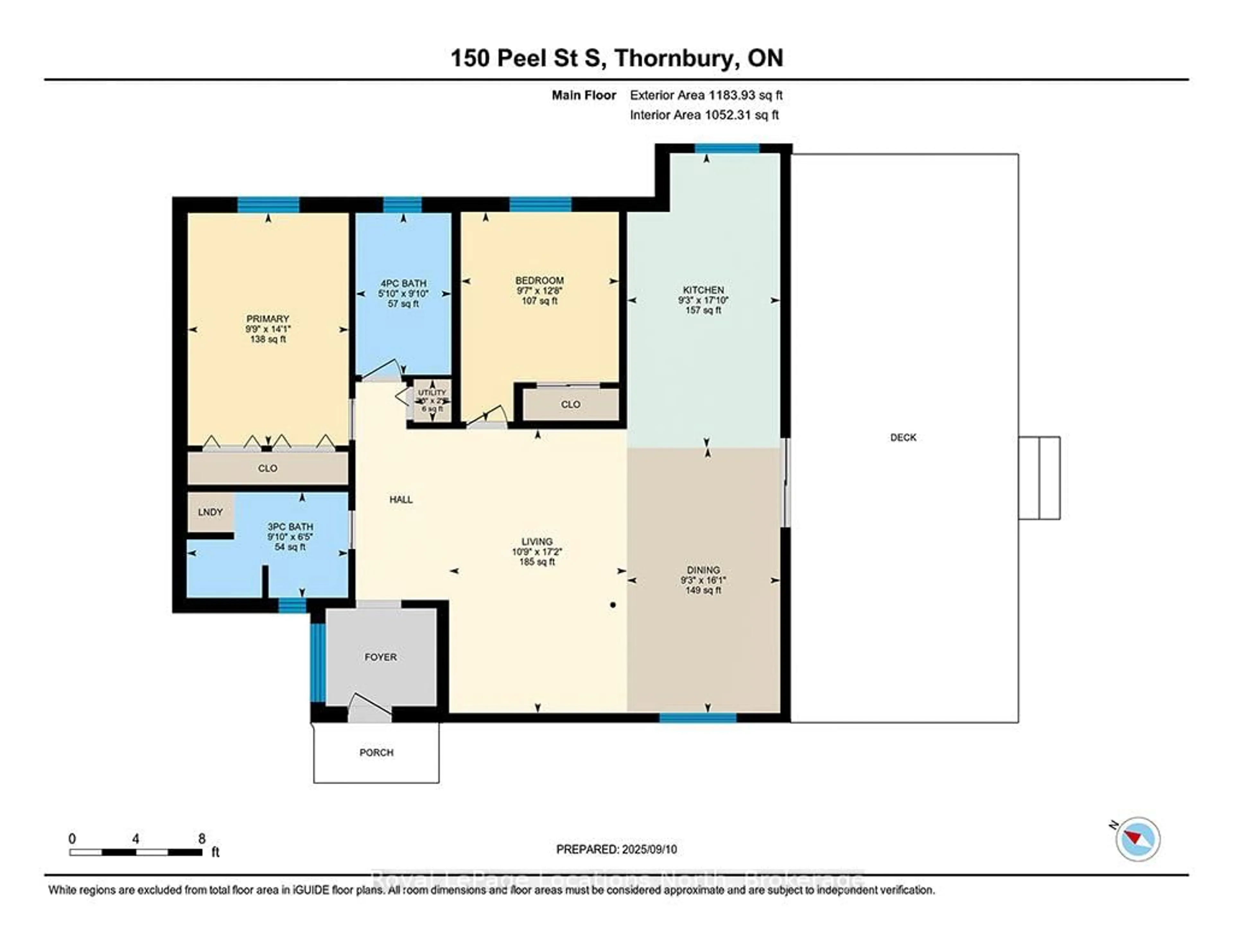 Floor plan for 150 Peel St, Blue Mountains Ontario N0H 2P0