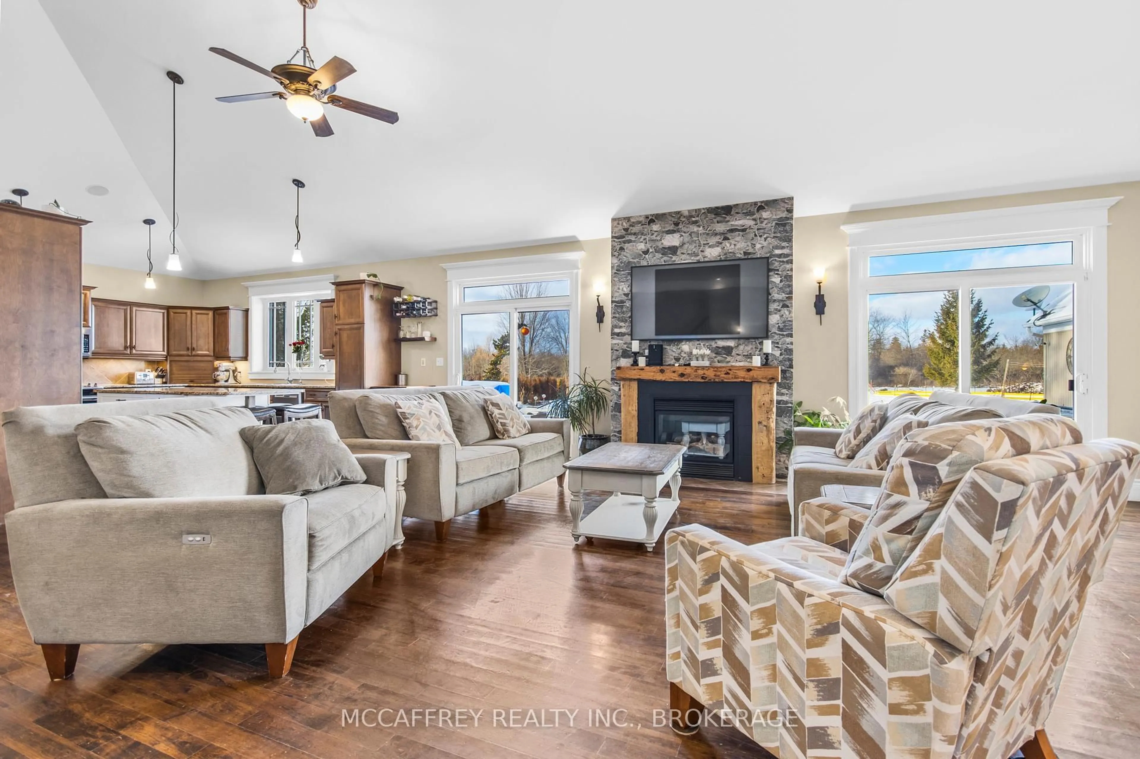 Living room with furniture, unknown for 3994 HOWES Rd, Bissett Creek Ontario K0H 2H0
