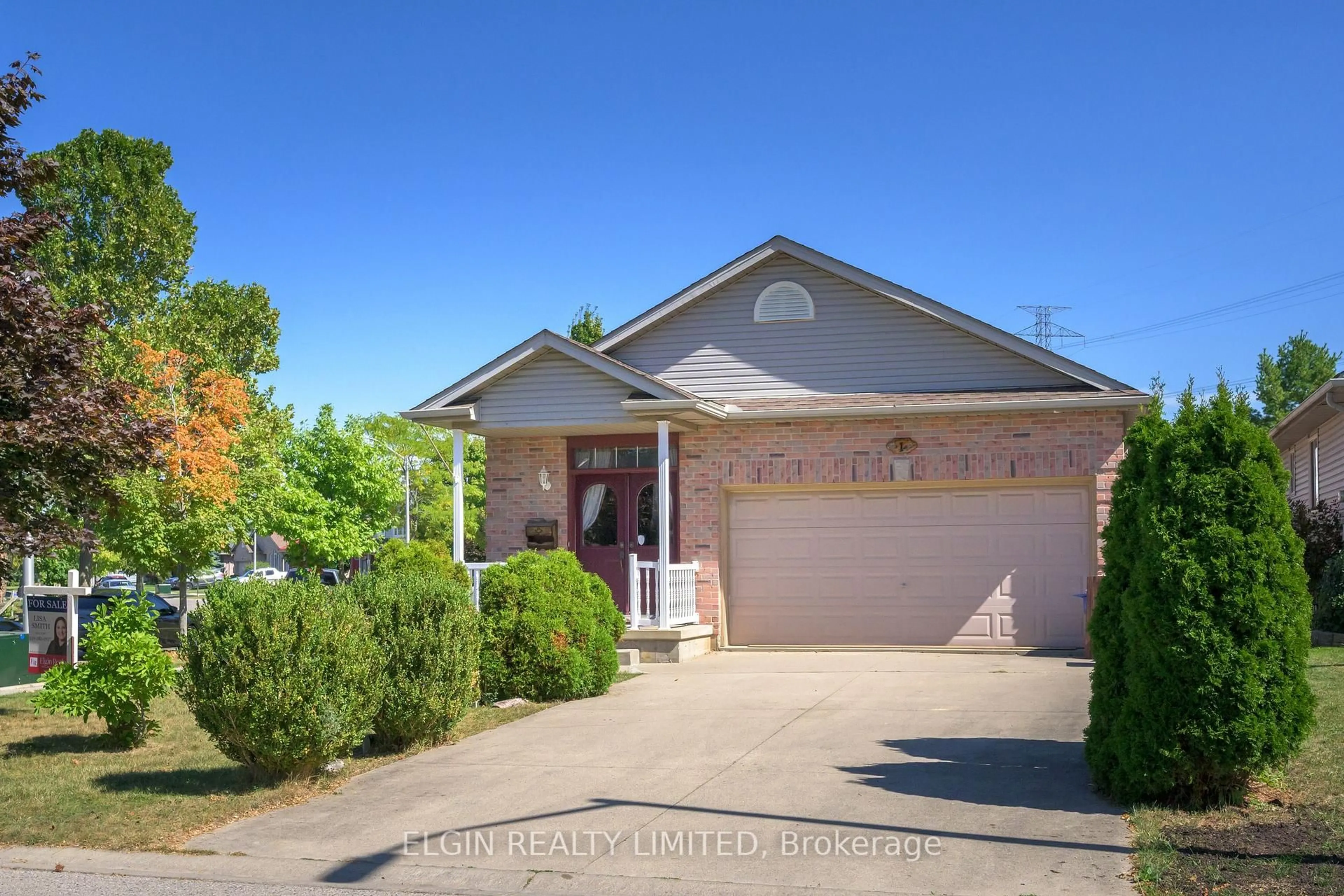 Home with brick exterior material, street for 1 MAGNOLIA Crt, St. Thomas Ontario N5P 4N3