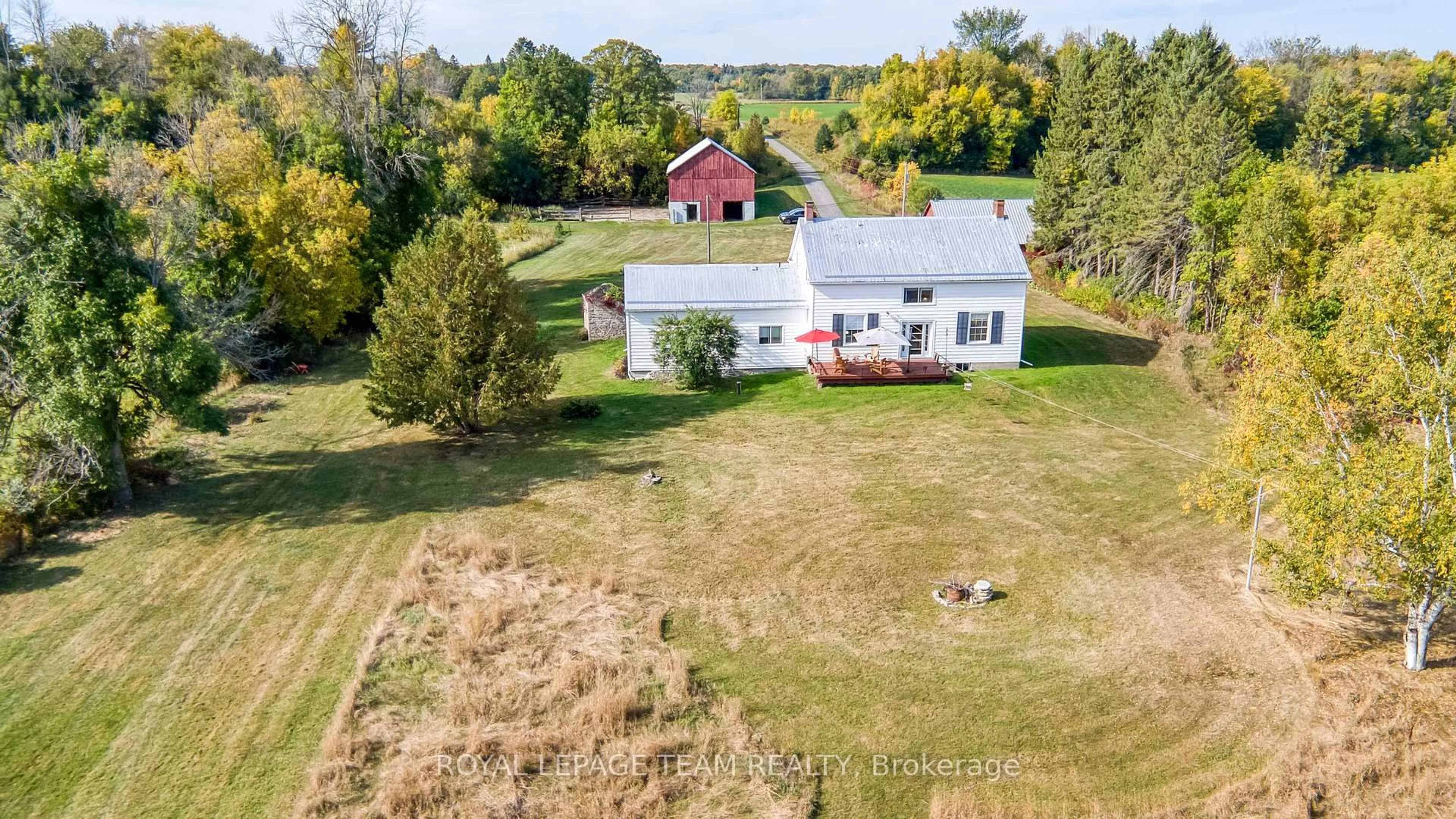 A pic from outside/outdoor area/front of a property/back of a property/a pic from drone, unknown for 4528 County Road 29 Rd, Almonte Ontario K0A 1A0