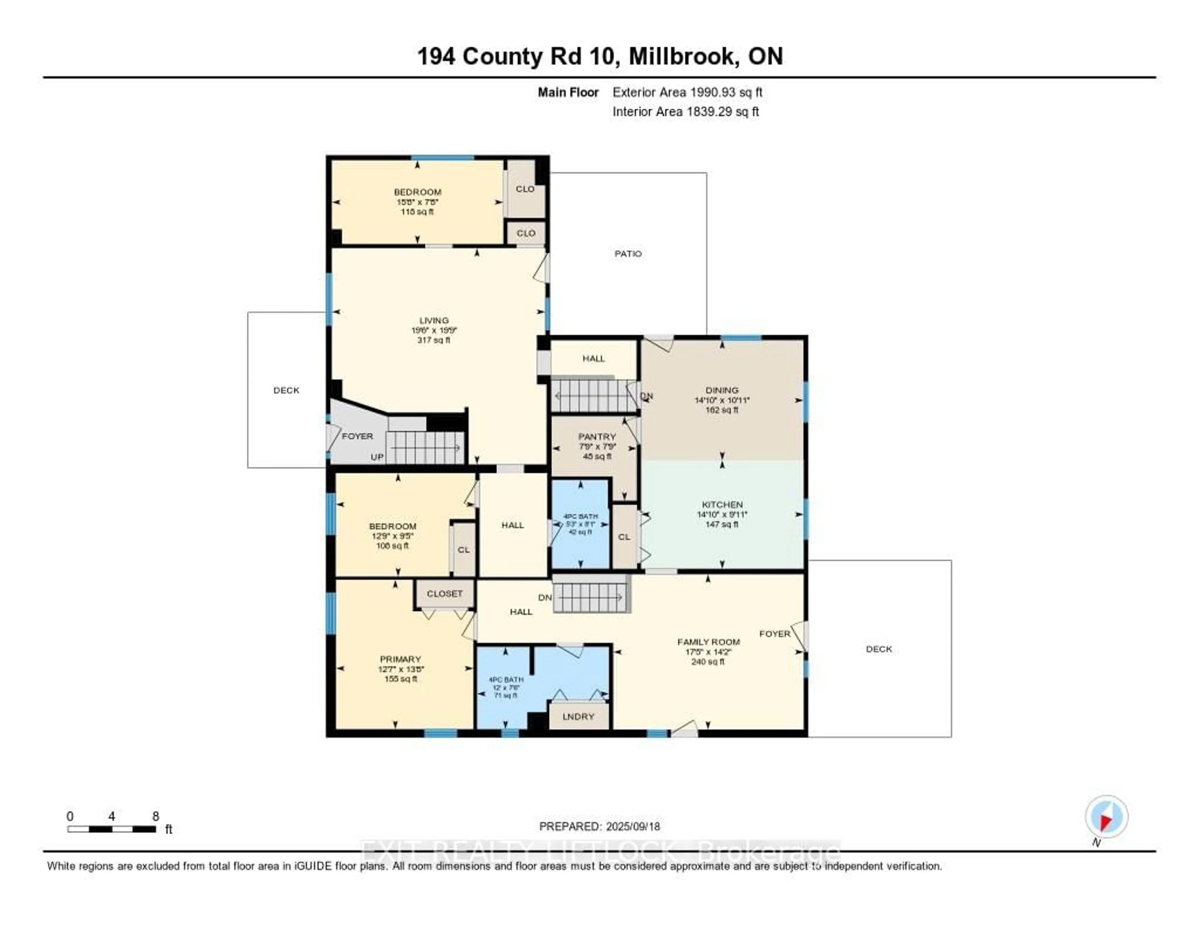 Floor plan for 194 County Rd 10, Cavan Monaghan Ontario L0A 1G0