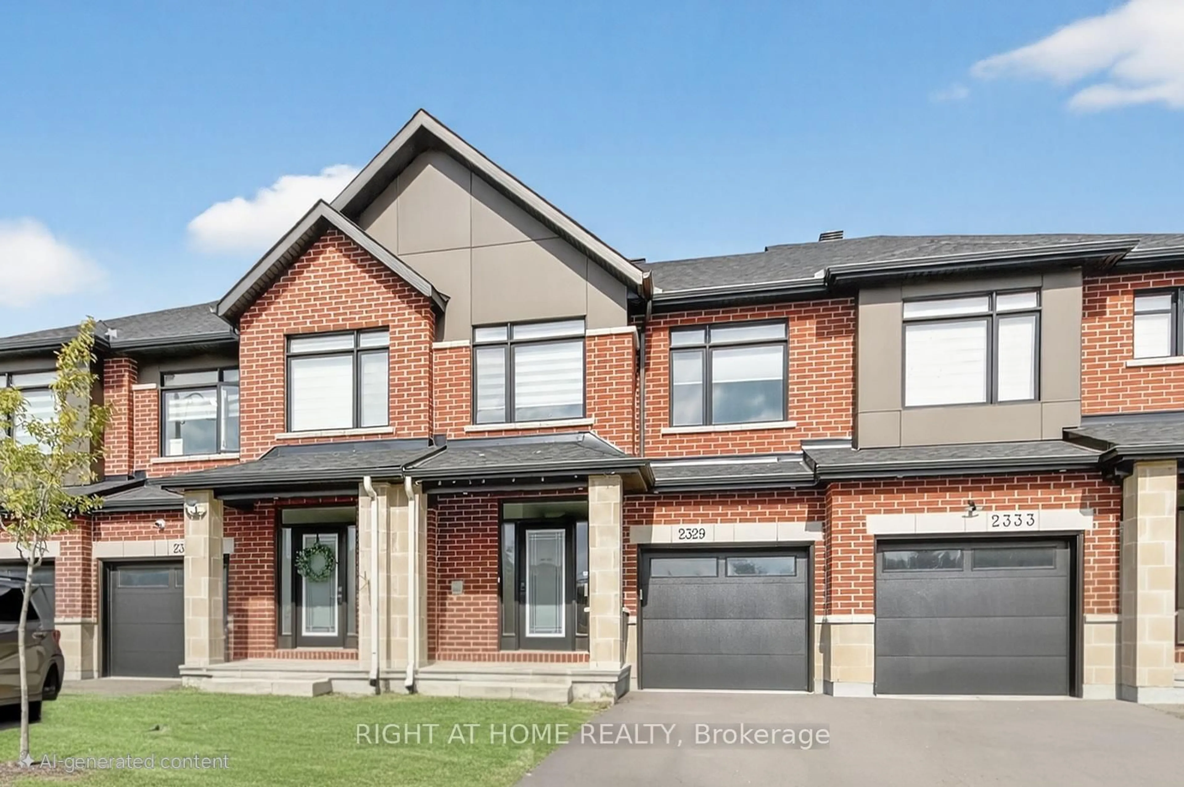 Home with brick exterior material, street for 2329 Goldhawk Dr, Ottawa Ontario K2S 2X3