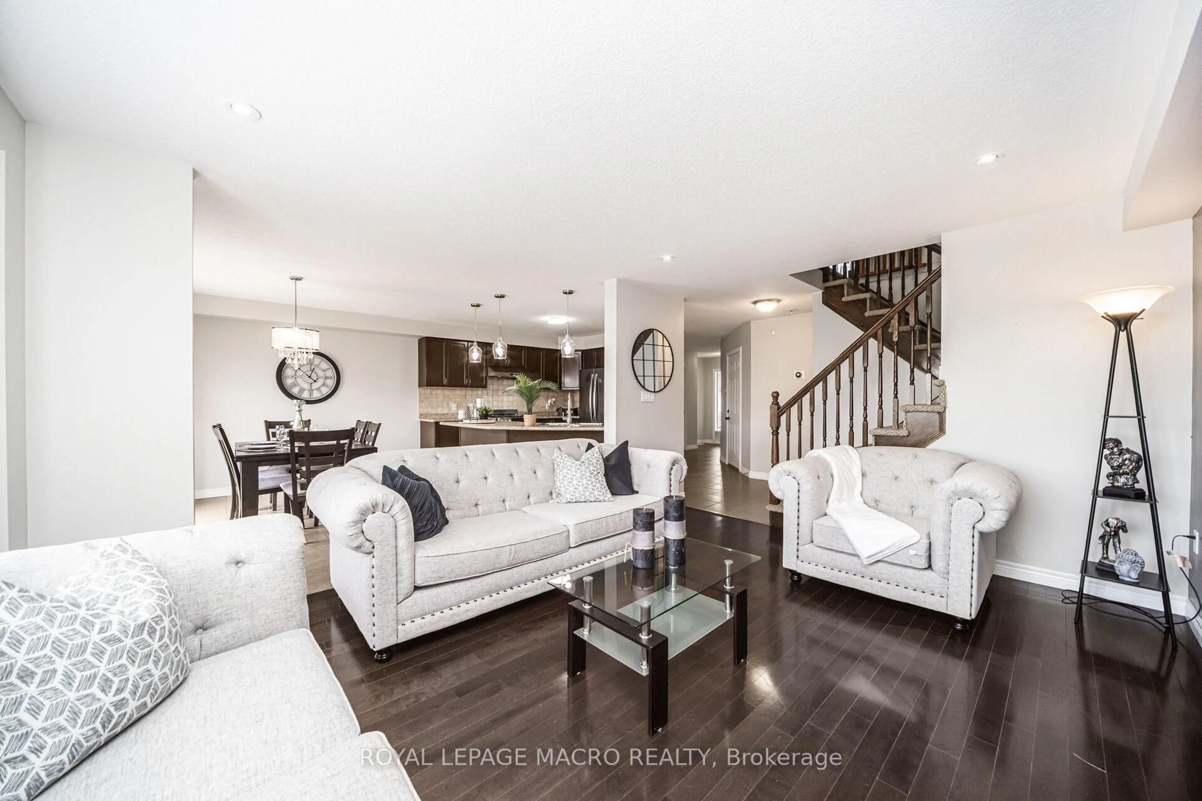 Living room with furniture, unknown for 115 Pelech Cres, Hamilton Ontario L0R 1P0