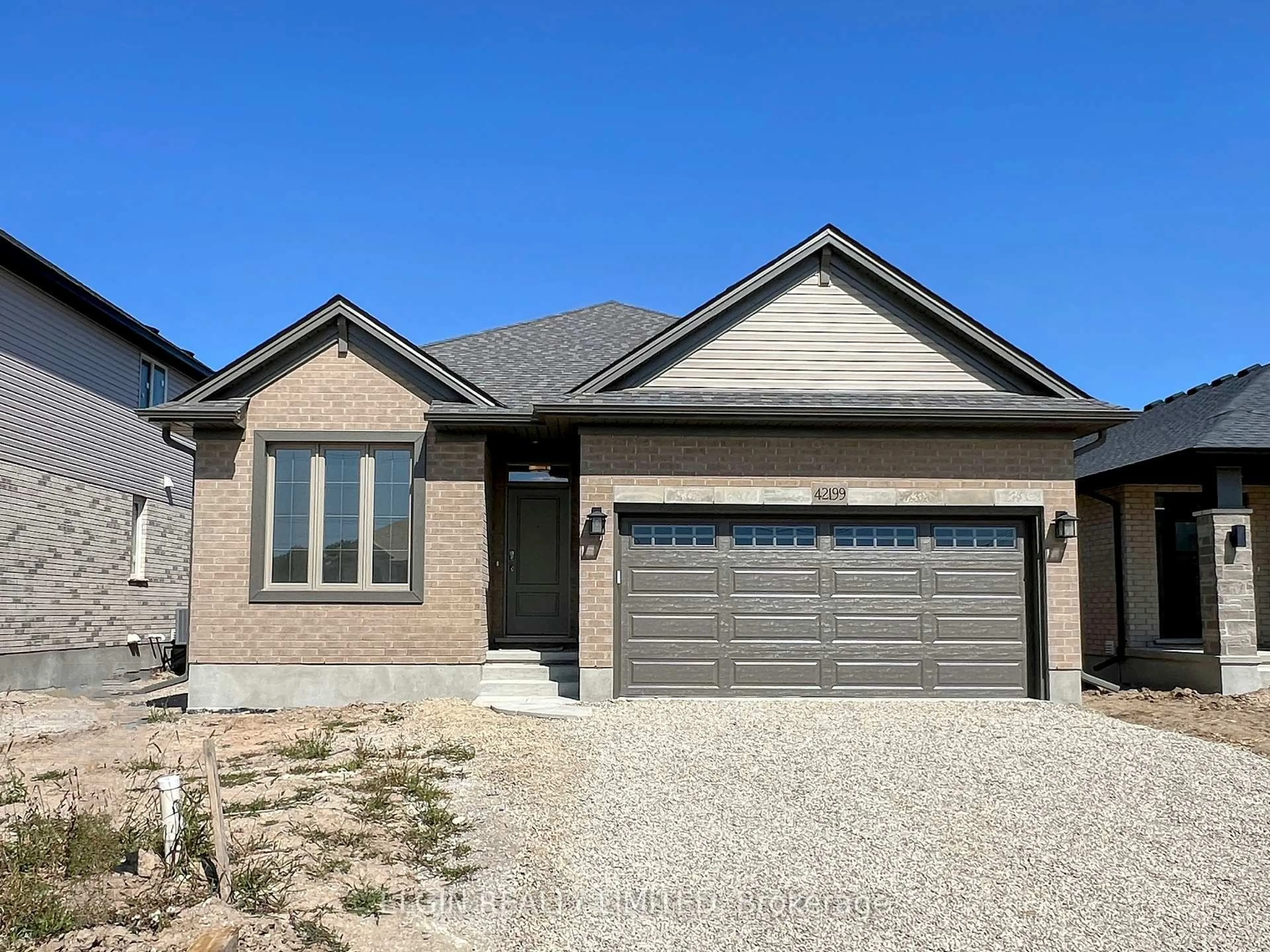 Home with brick exterior material, street for 42199 McBain Line, Central Elgin Ontario N5P 0E4