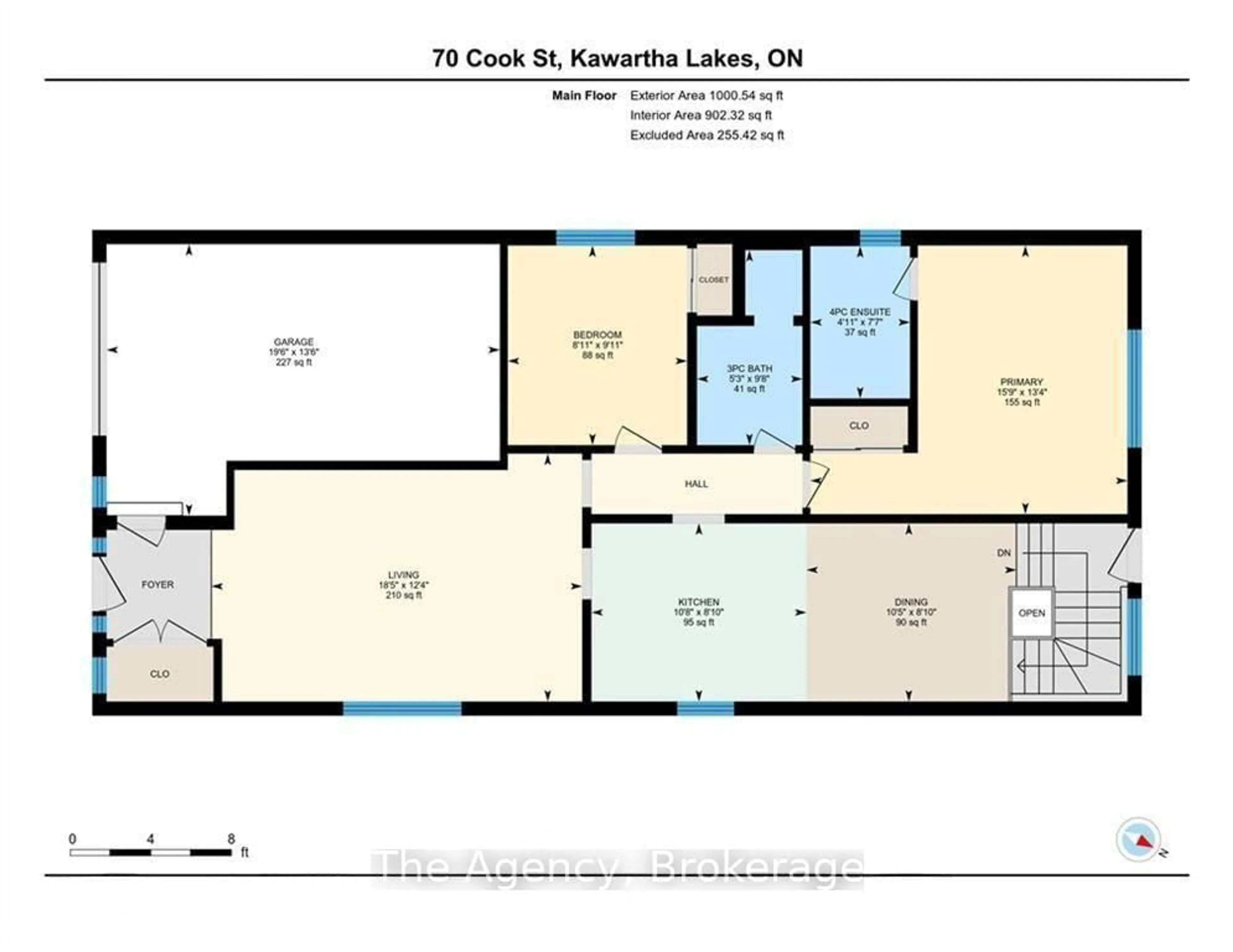 Floor plan for 70 Cook St, Kawartha Lakes Ontario K9V 0C7