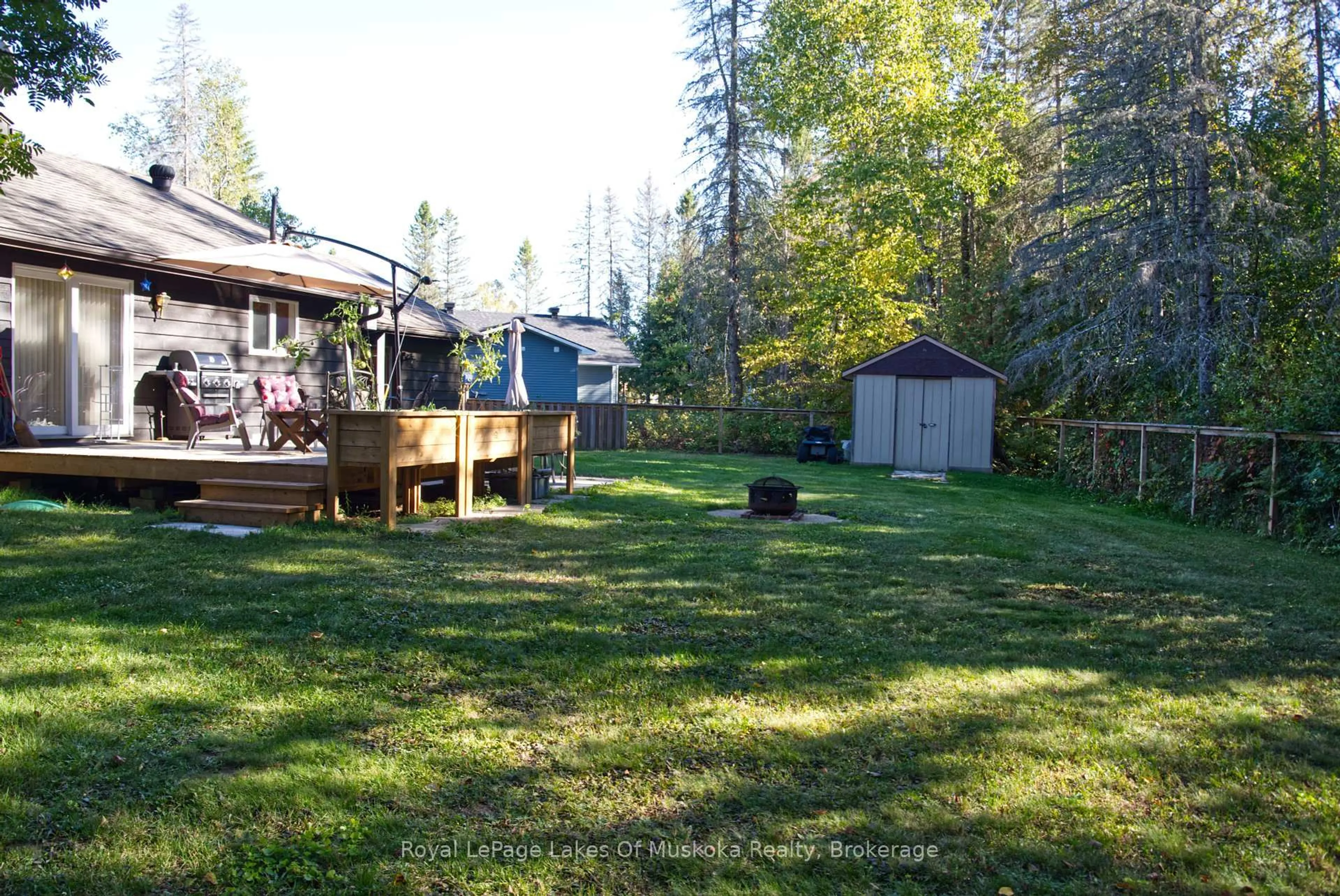 Shed for 25 Cedar Crt, South River Ontario P0A 1X0