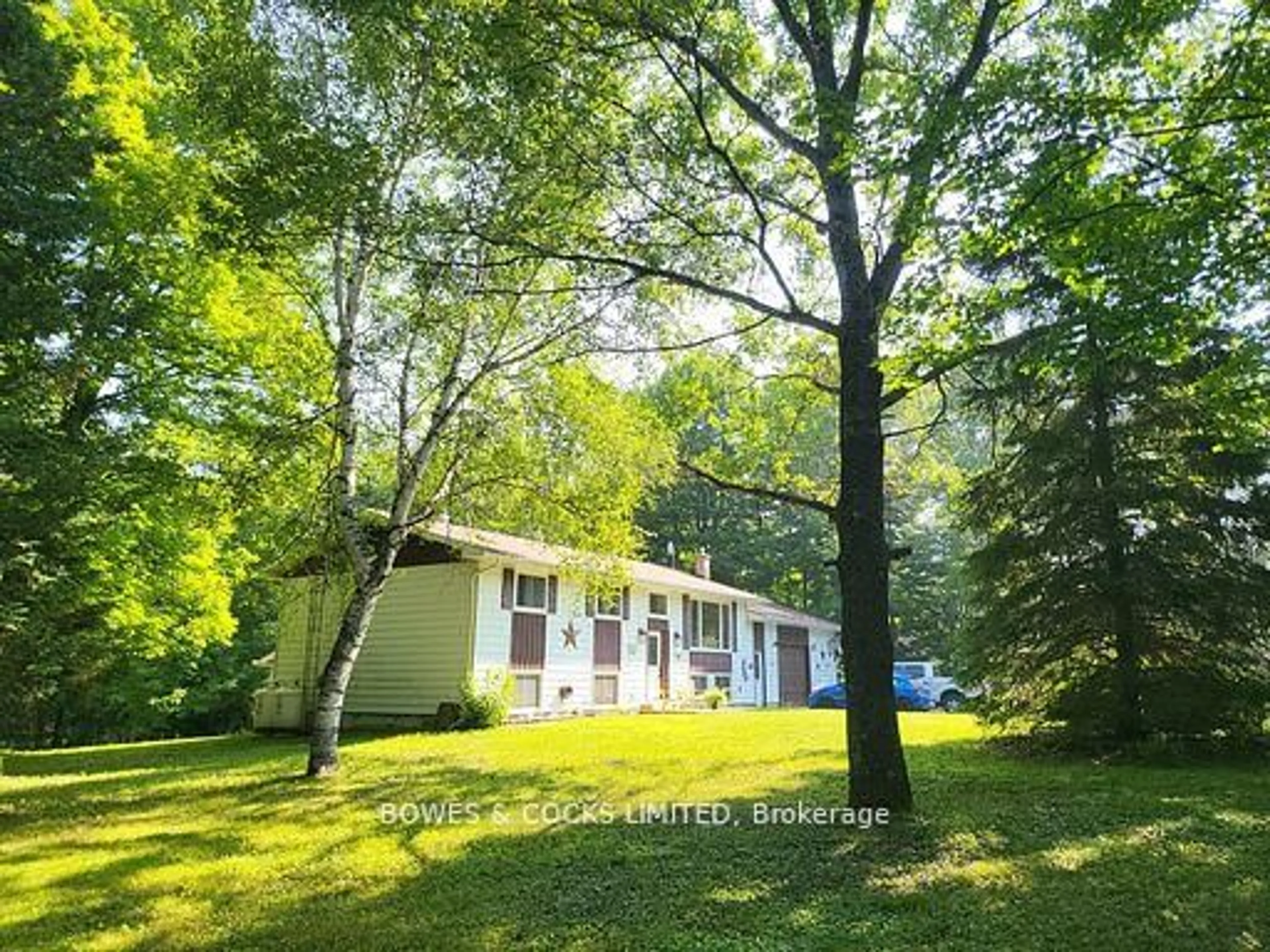 A pic from outside/outdoor area/front of a property/back of a property/a pic from drone, forest/trees view for 109 Quarry Rd, Bancroft Ontario K0L 1C0