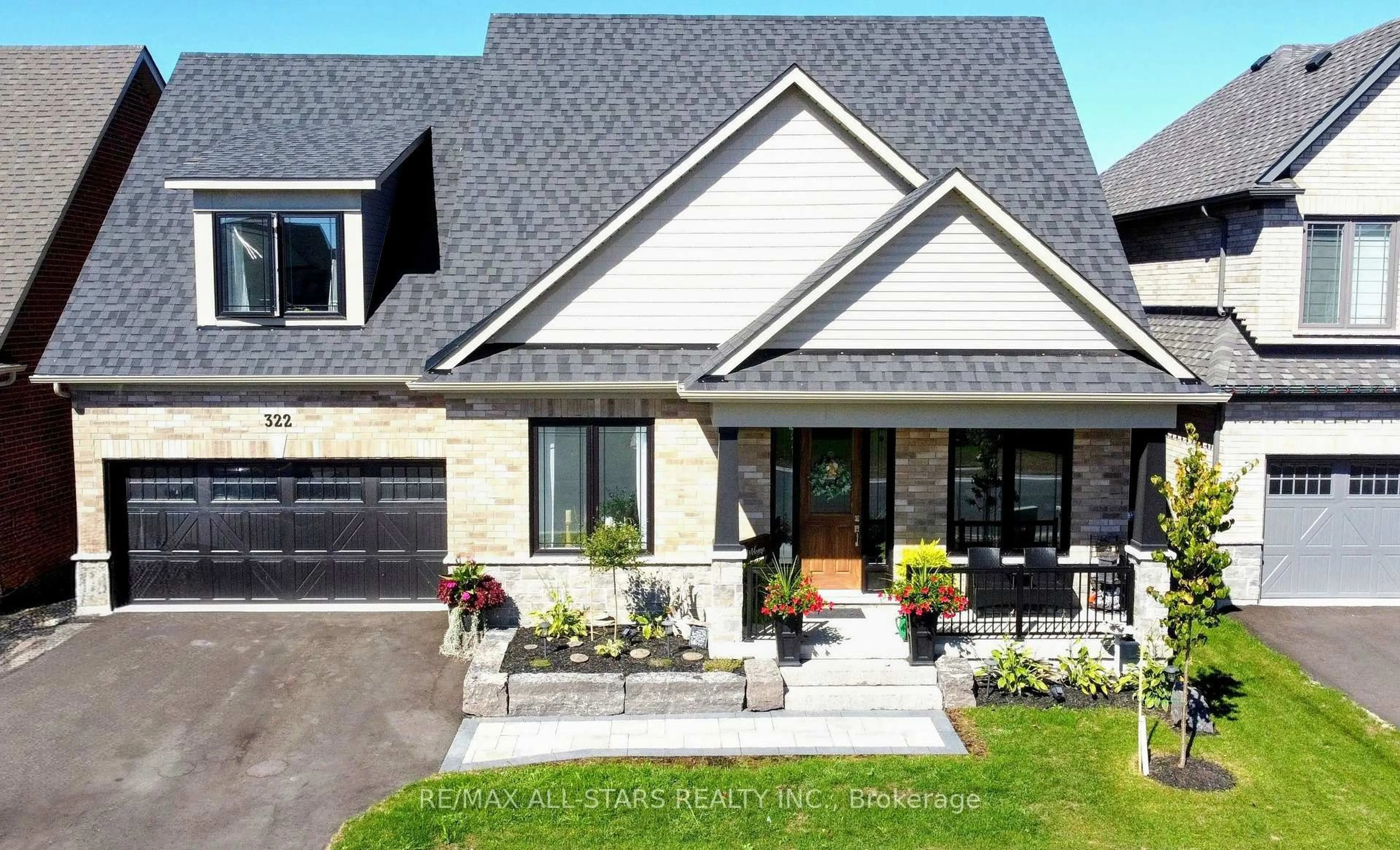 Home with brick exterior material, street for 322 Cullen Tr, Peterborough Ontario K9H 0J9