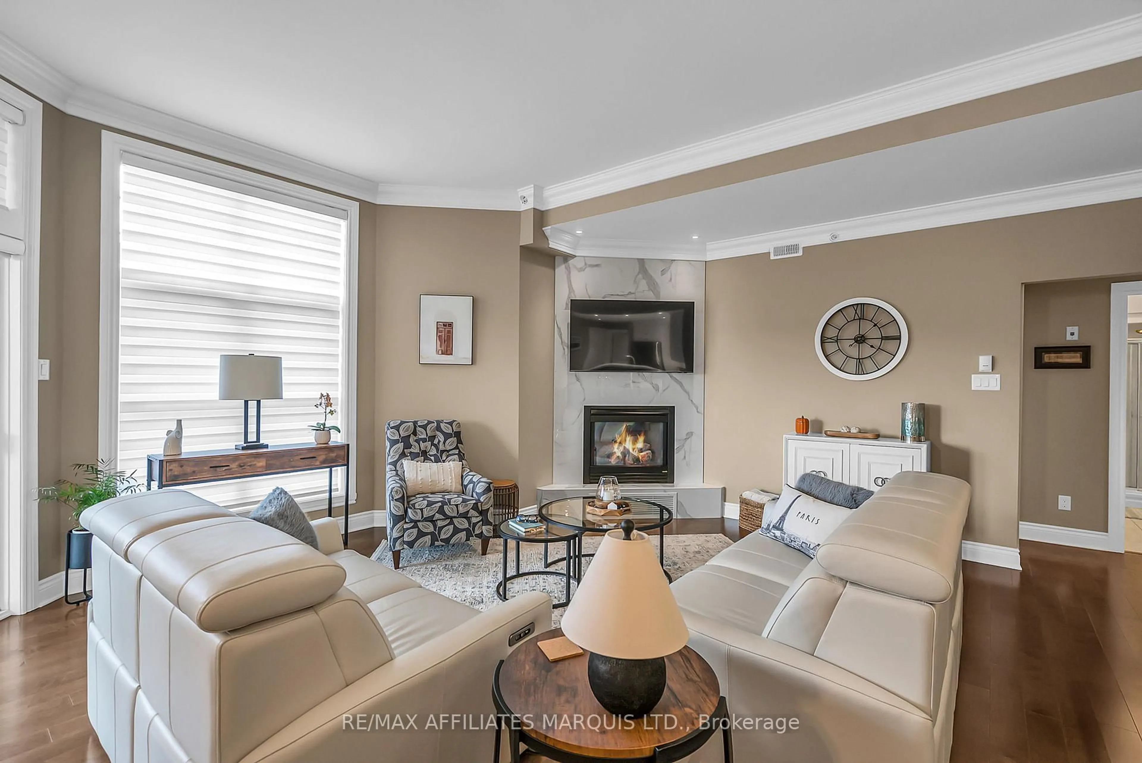 Living room with furniture, unknown for 321 Water St #403, Cornwall Ontario K6J 1A5
