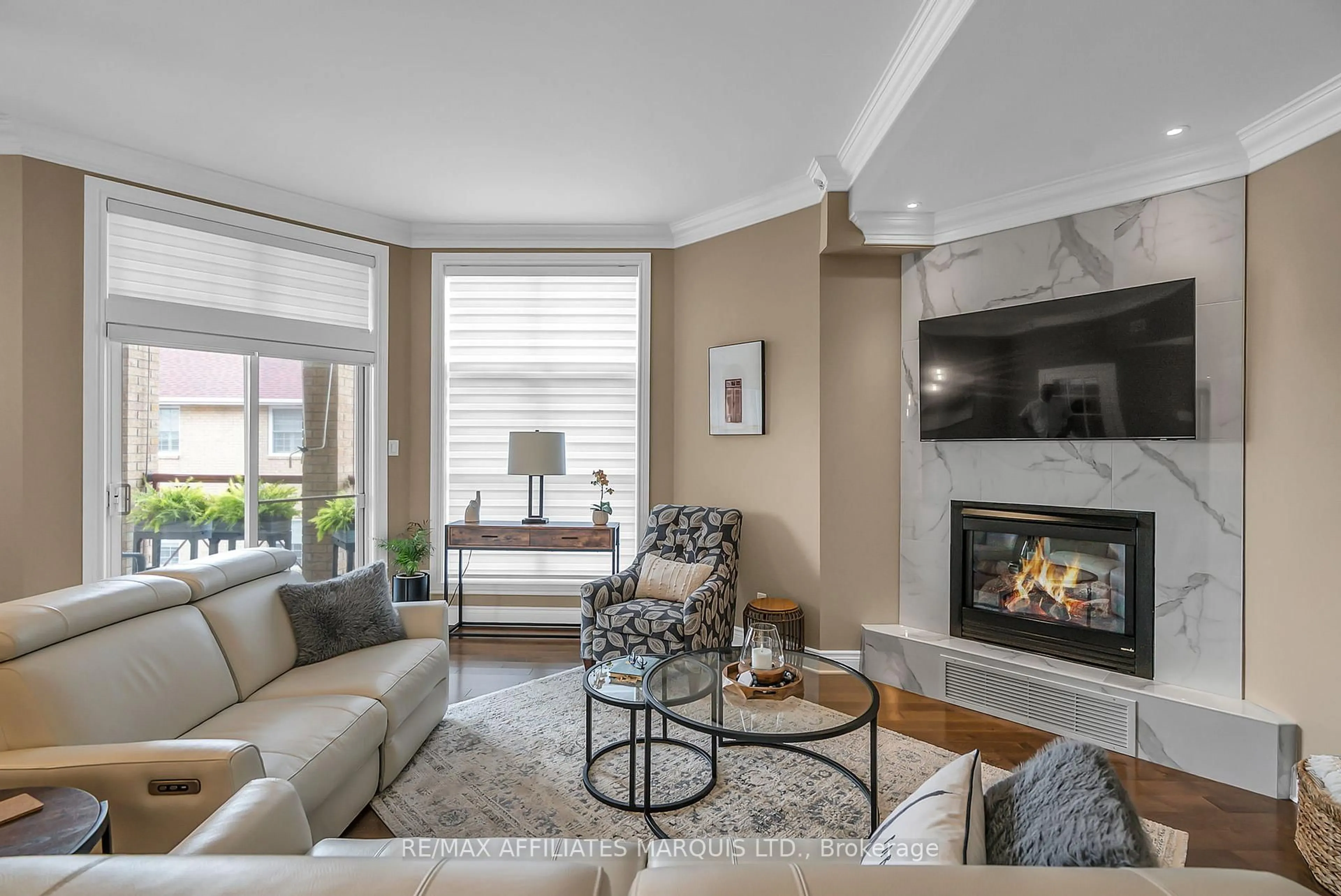 Living room with furniture, unknown for 321 Water St #403, Cornwall Ontario K6J 1A5