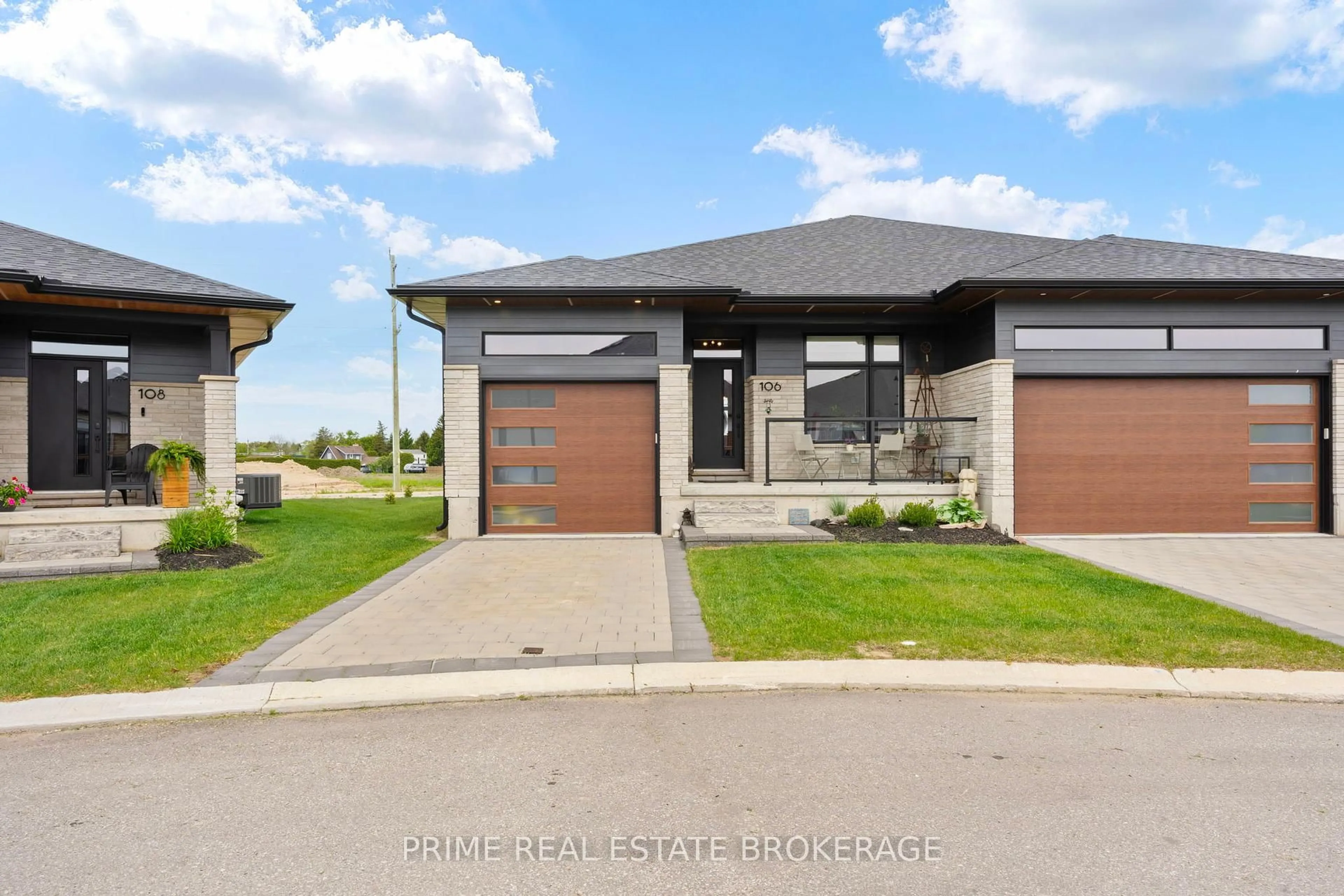 Home with brick exterior material, street for 106 Coastal Cres #3, Lambton Shores Ontario N0M 1T0