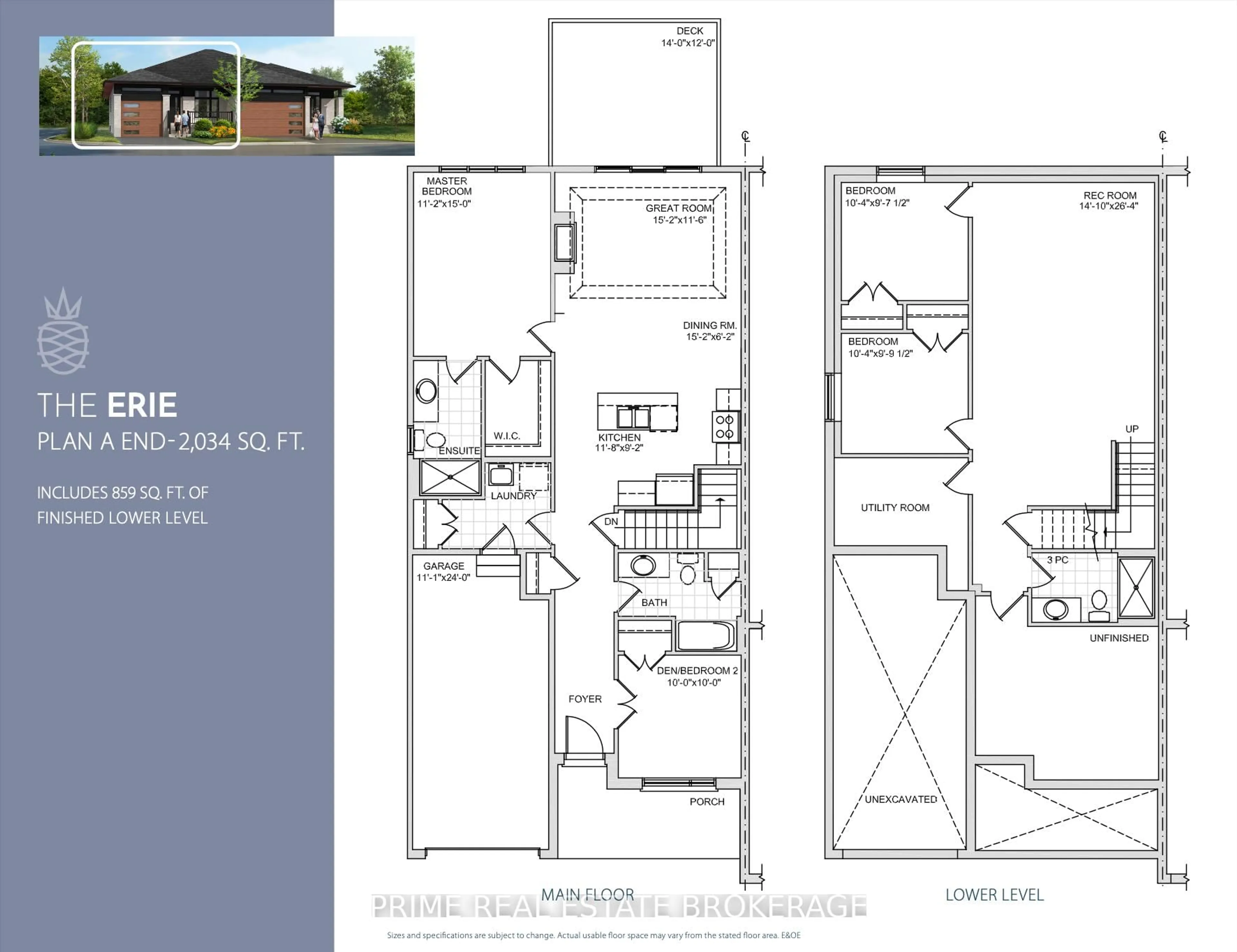 Floor plan for 106 Coastal Cres #3, Lambton Shores Ontario N0M 1T0
